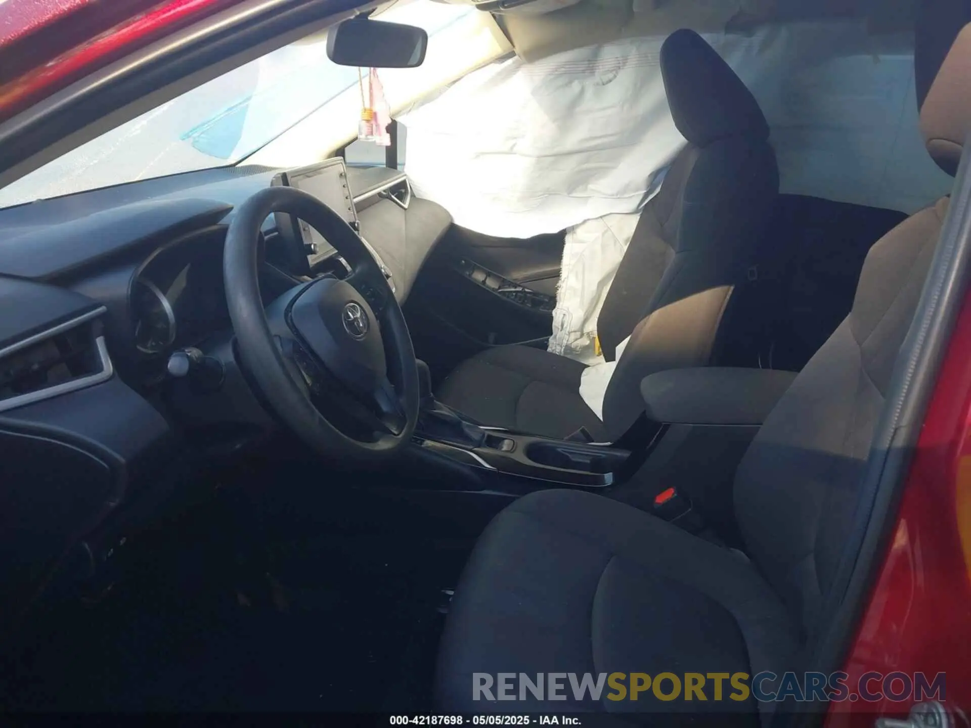 5 fotografías del automóvil dañado JTDEPMAE3NJ219183 TOYOTA COROLLA 2022