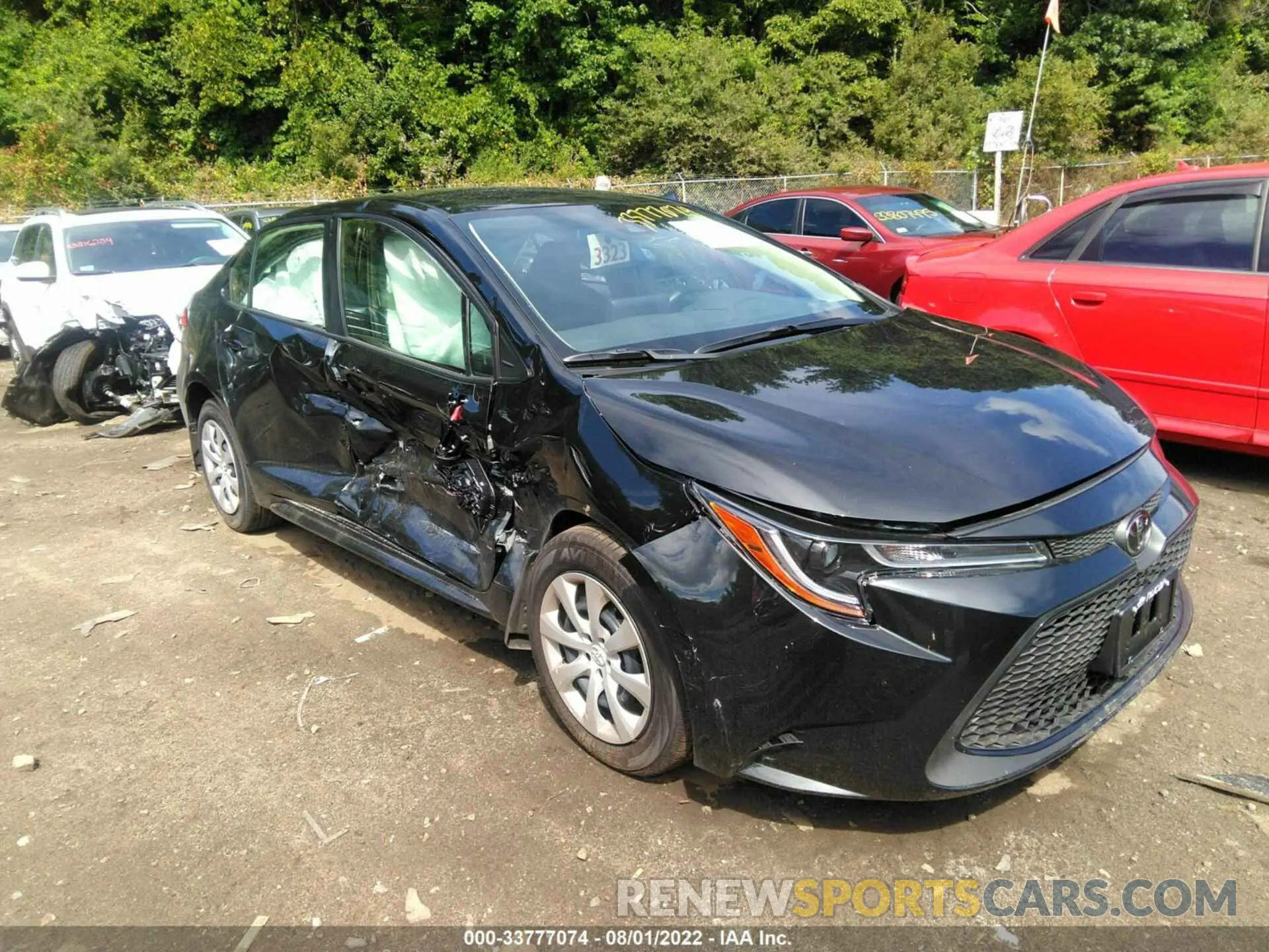 1 fotografías del automóvil dañado JTDEPMAE3NJ222553 TOYOTA COROLLA 2022