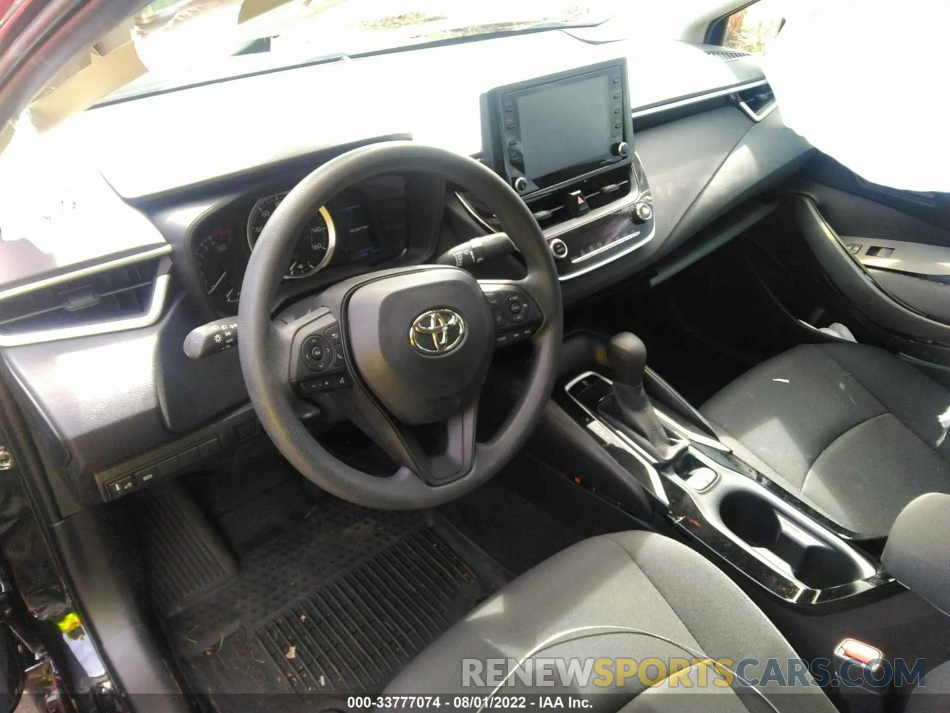 5 fotografías del automóvil dañado JTDEPMAE3NJ222553 TOYOTA COROLLA 2022