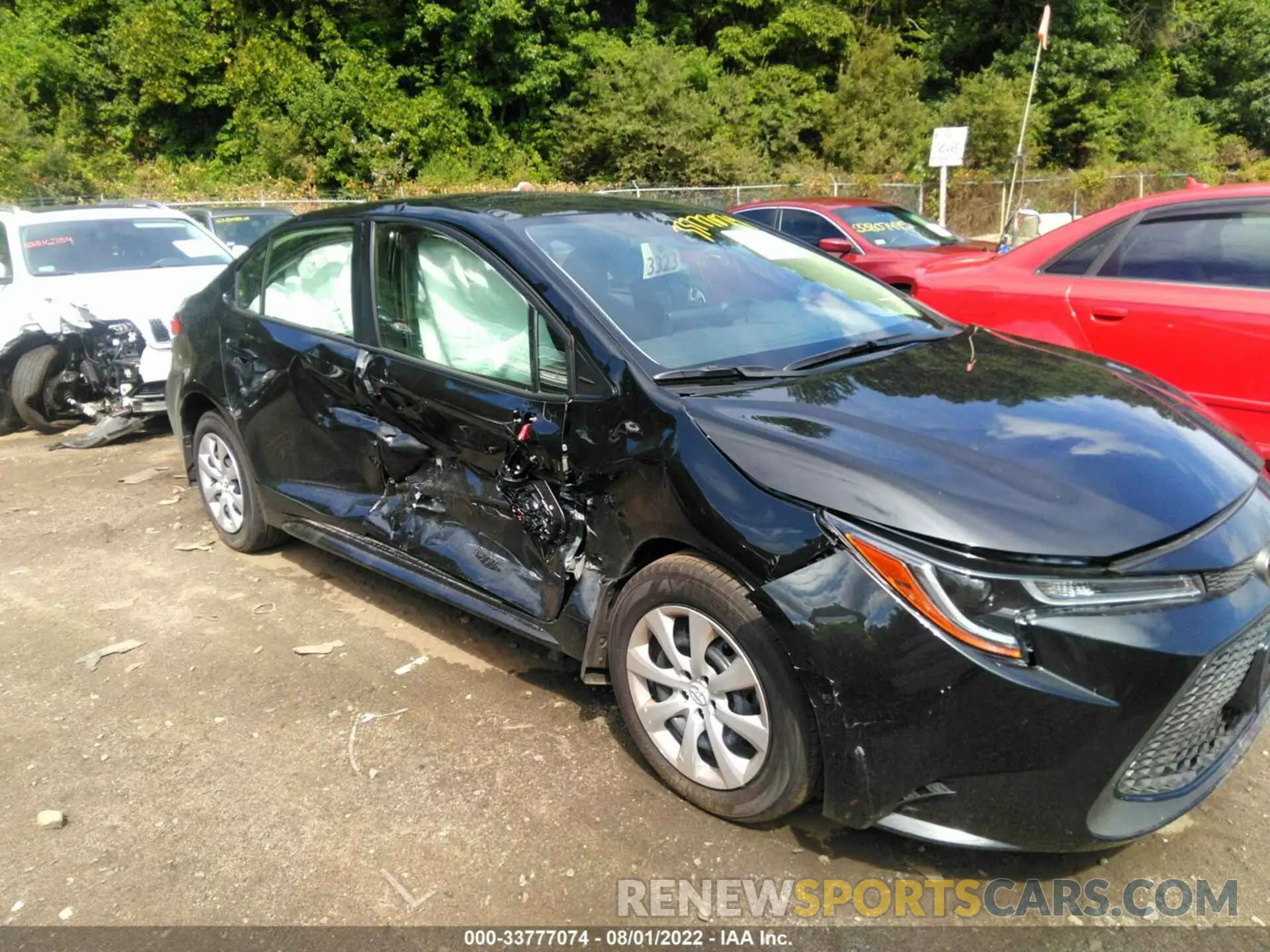 6 fotografías del automóvil dañado JTDEPMAE3NJ222553 TOYOTA COROLLA 2022