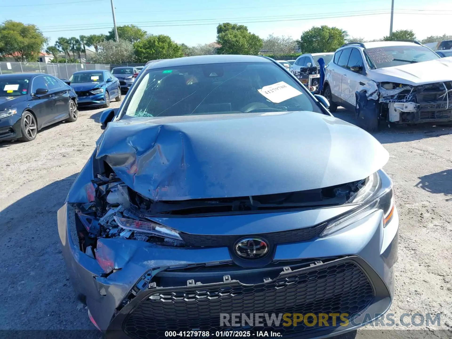 6 fotografías del automóvil dañado JTDEPMAE3NJ223136 TOYOTA COROLLA 2022