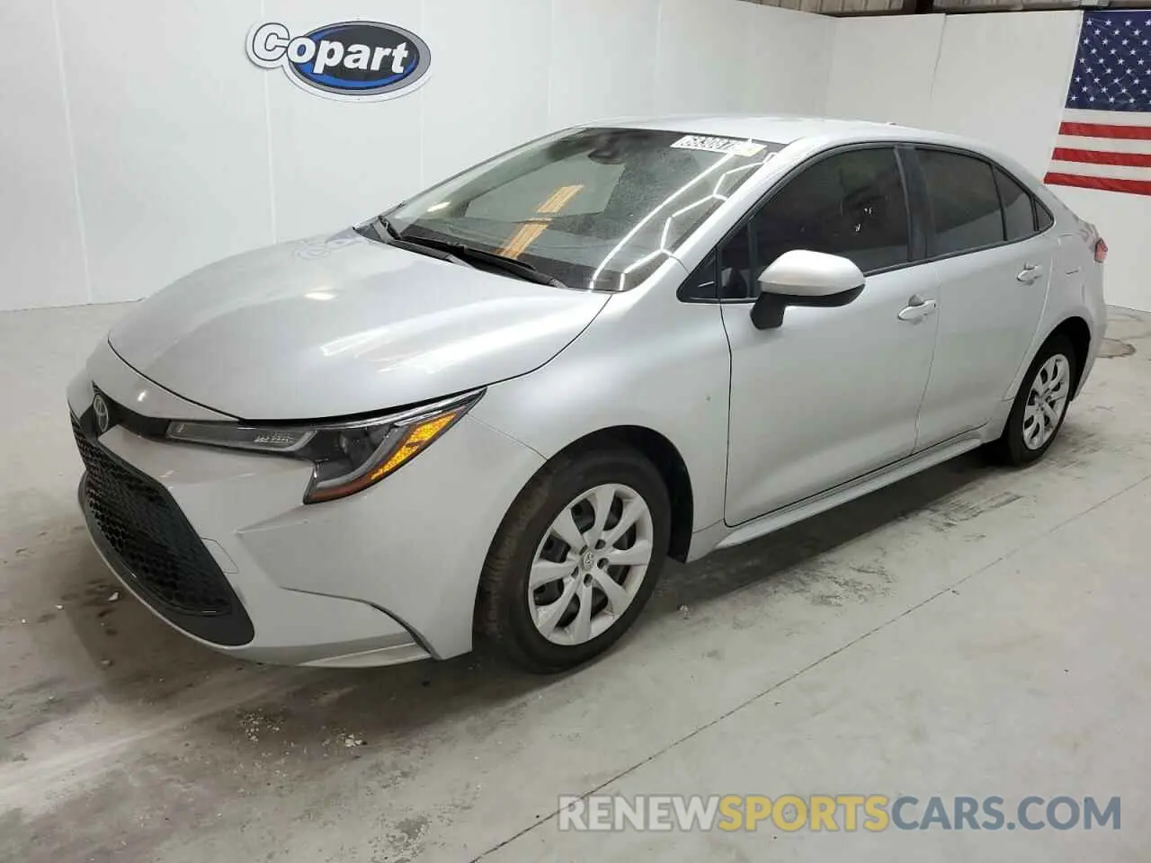 1 fotografías del automóvil dañado JTDEPMAE3NJ228787 TOYOTA COROLLA 2022