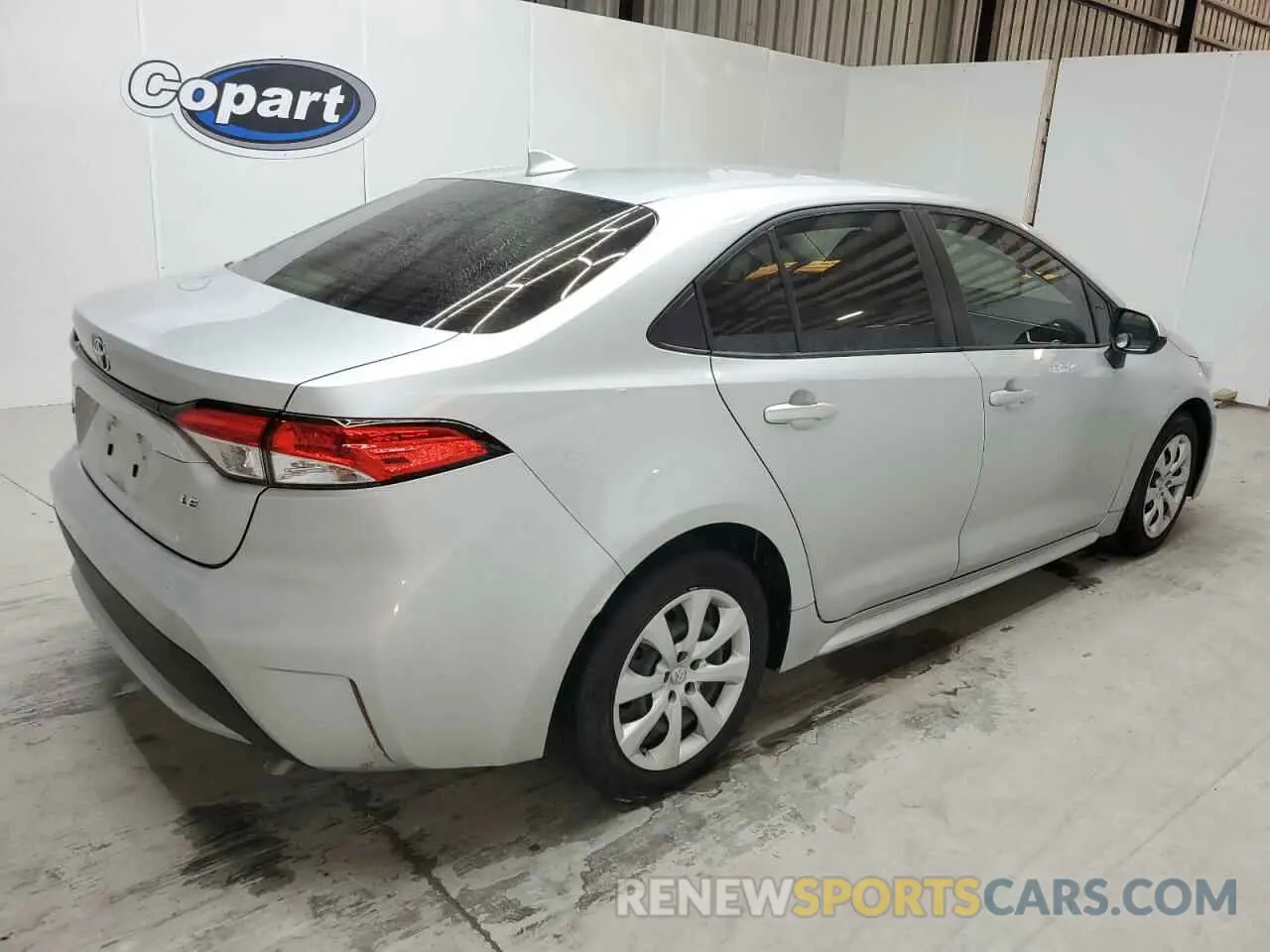3 fotografías del automóvil dañado JTDEPMAE3NJ228787 TOYOTA COROLLA 2022
