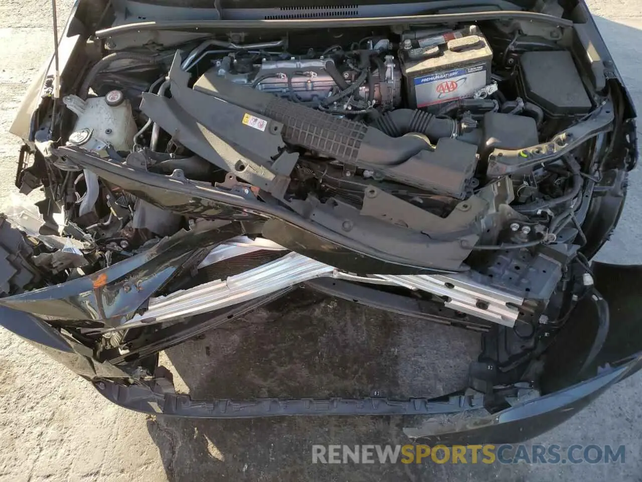 12 fotografías del automóvil dañado JTDEPMAE3NJ231320 TOYOTA COROLLA 2022