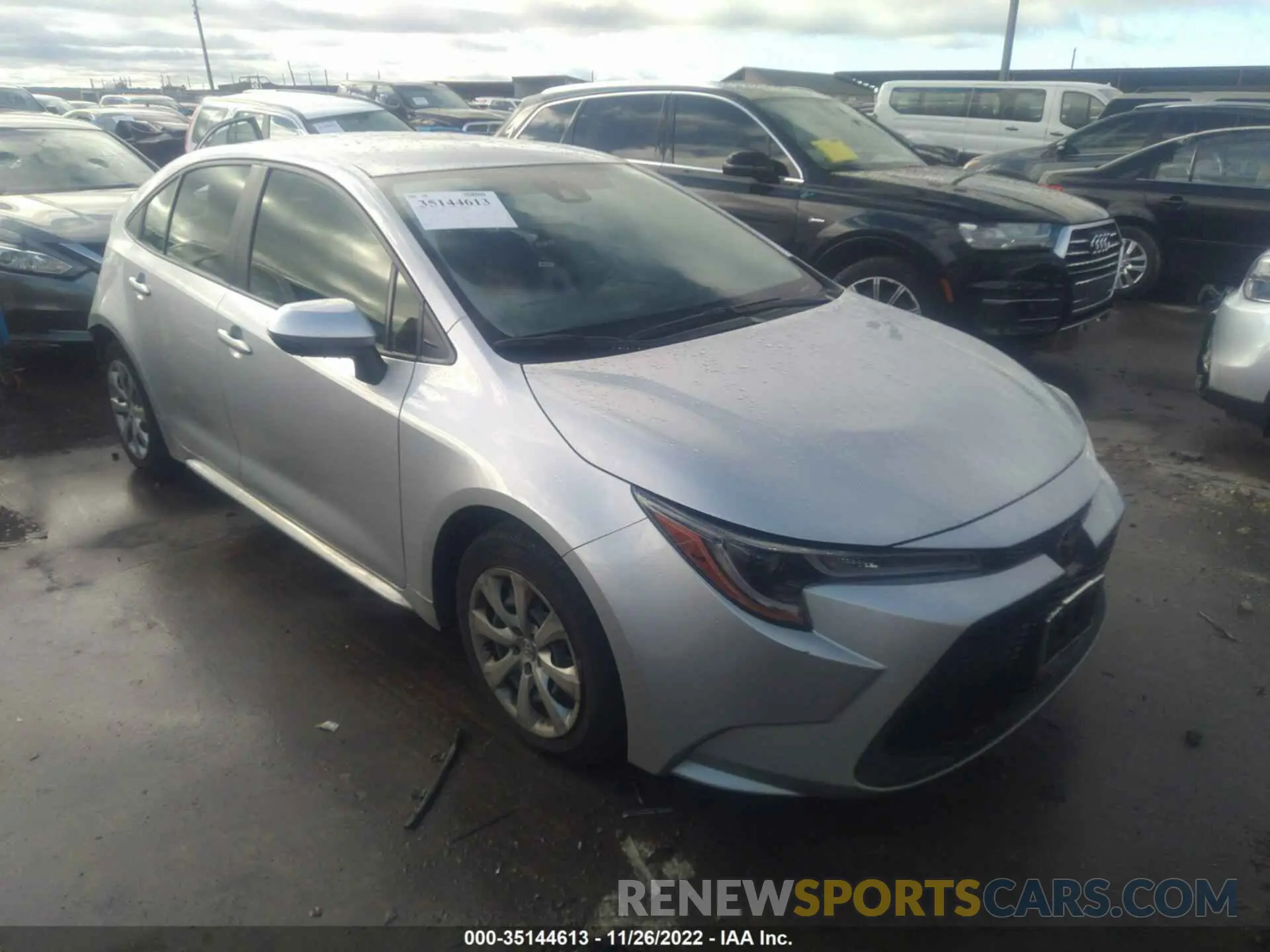1 fotografías del automóvil dañado JTDEPMAE4N3000592 TOYOTA COROLLA 2022
