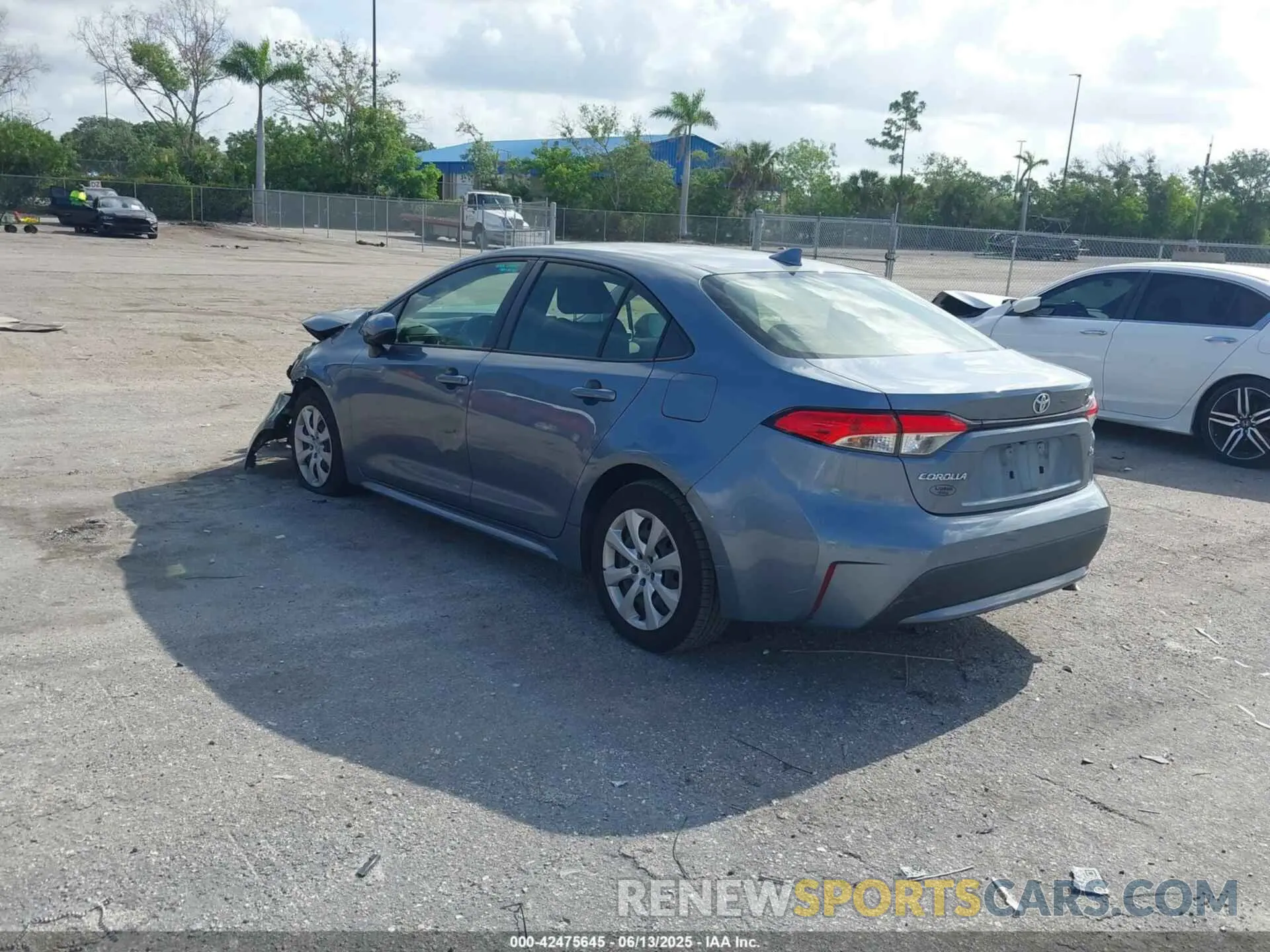 3 fotografías del automóvil dañado JTDEPMAE4N3000995 TOYOTA COROLLA 2022