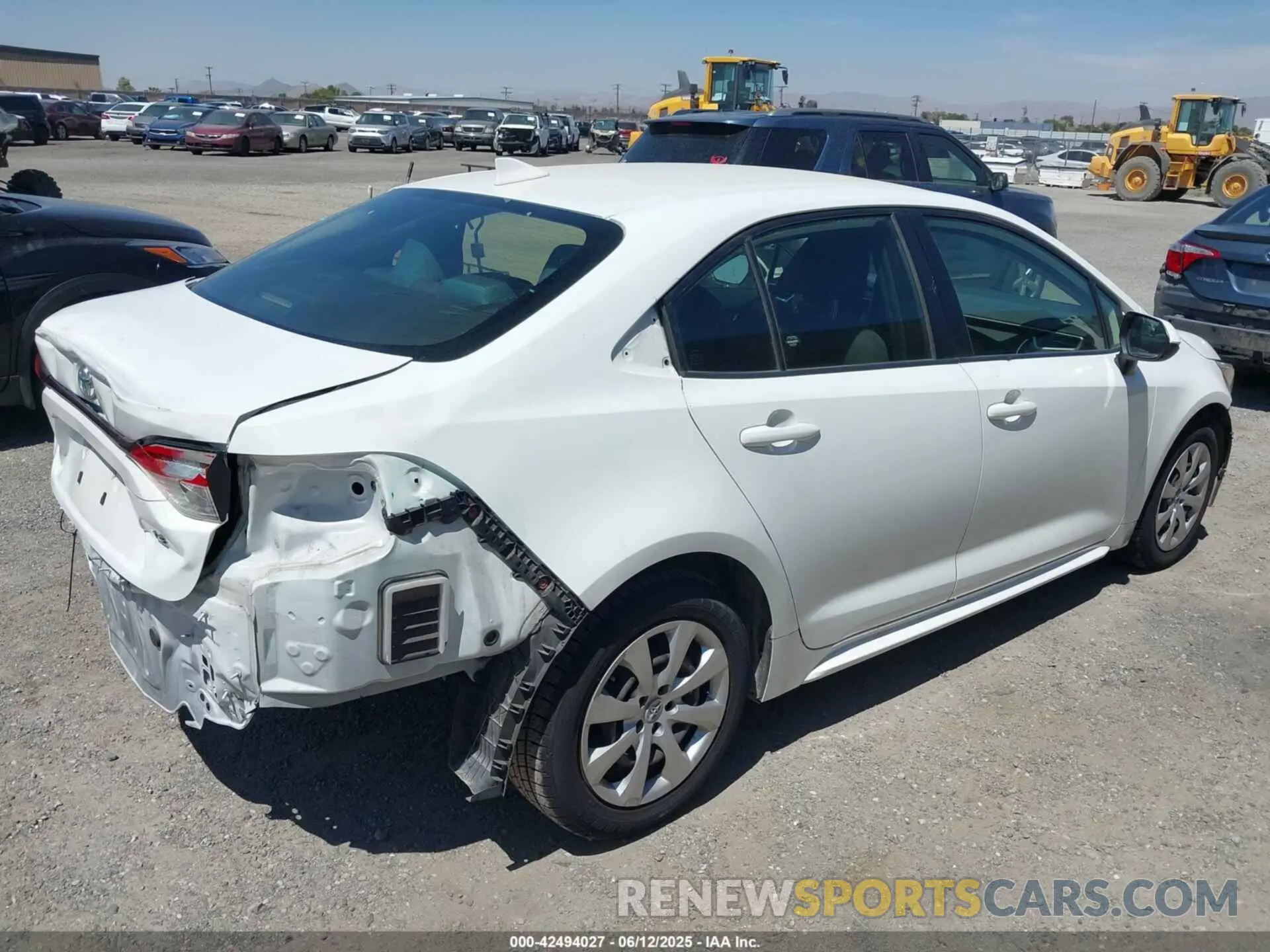 4 fotografías del automóvil dañado JTDEPMAE4N3002584 TOYOTA COROLLA 2022