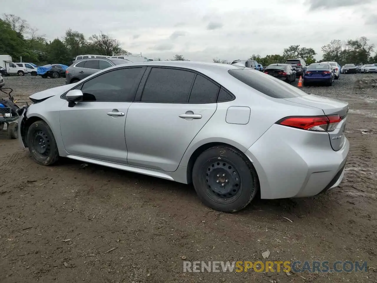 2 fotografías del automóvil dañado JTDEPMAE4N3005159 TOYOTA COROLLA 2022