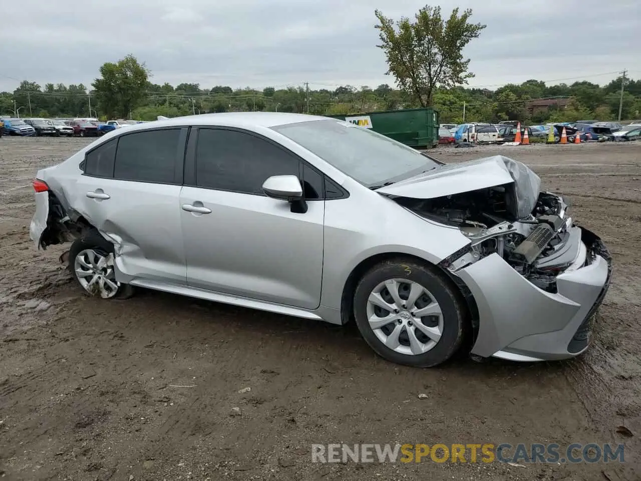 4 fotografías del automóvil dañado JTDEPMAE4N3005159 TOYOTA COROLLA 2022