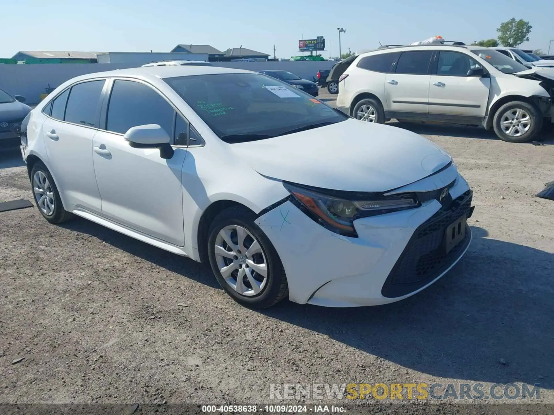1 fotografías del automóvil dañado JTDEPMAE4N3006408 TOYOTA COROLLA 2022