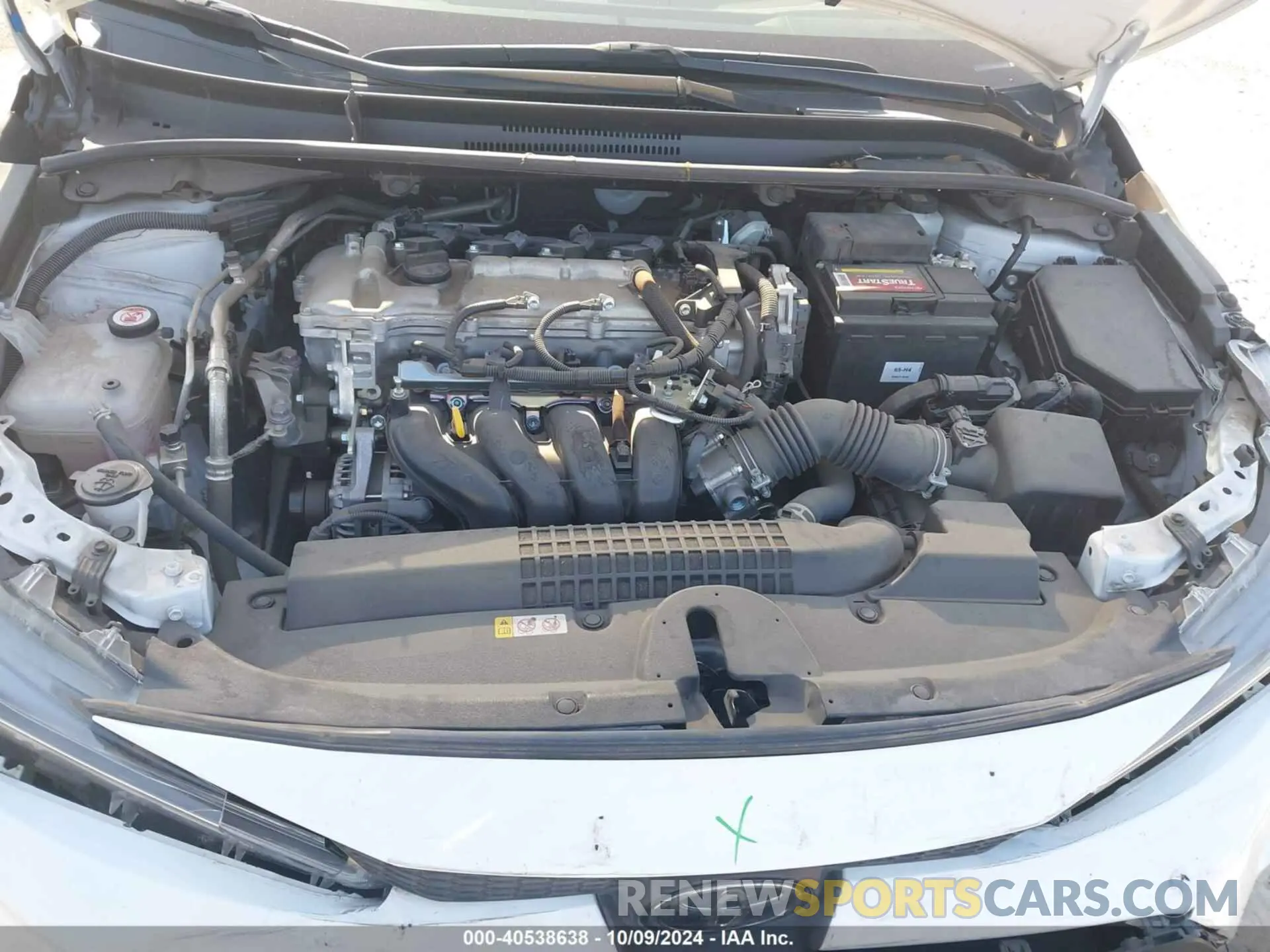 10 fotografías del automóvil dañado JTDEPMAE4N3006408 TOYOTA COROLLA 2022