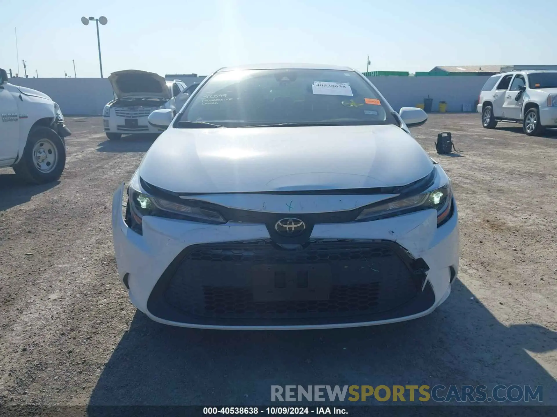 13 fotografías del automóvil dañado JTDEPMAE4N3006408 TOYOTA COROLLA 2022