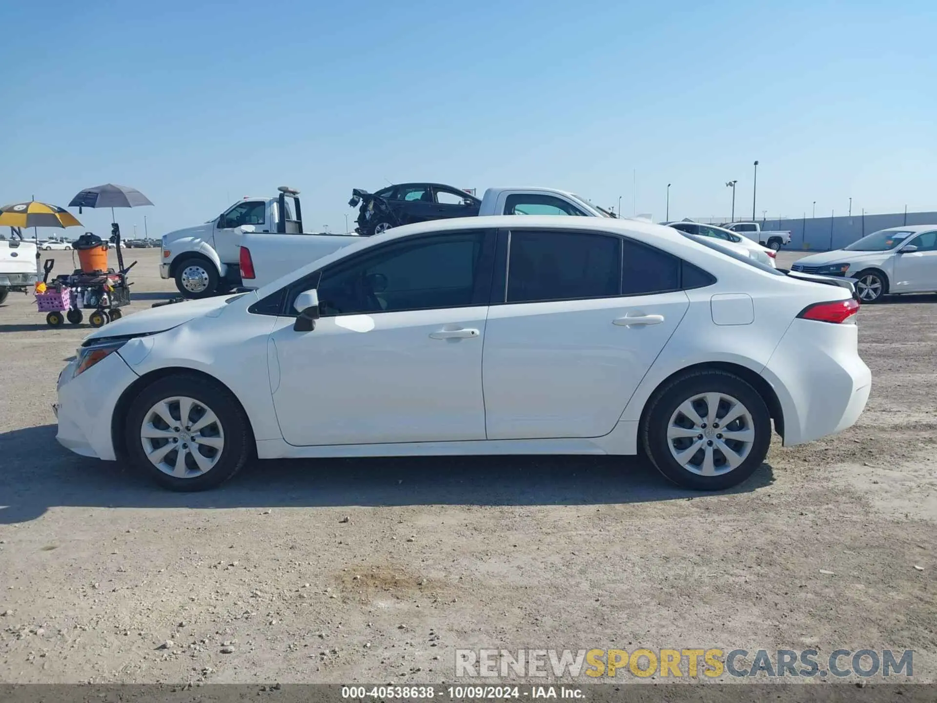 15 fotografías del automóvil dañado JTDEPMAE4N3006408 TOYOTA COROLLA 2022