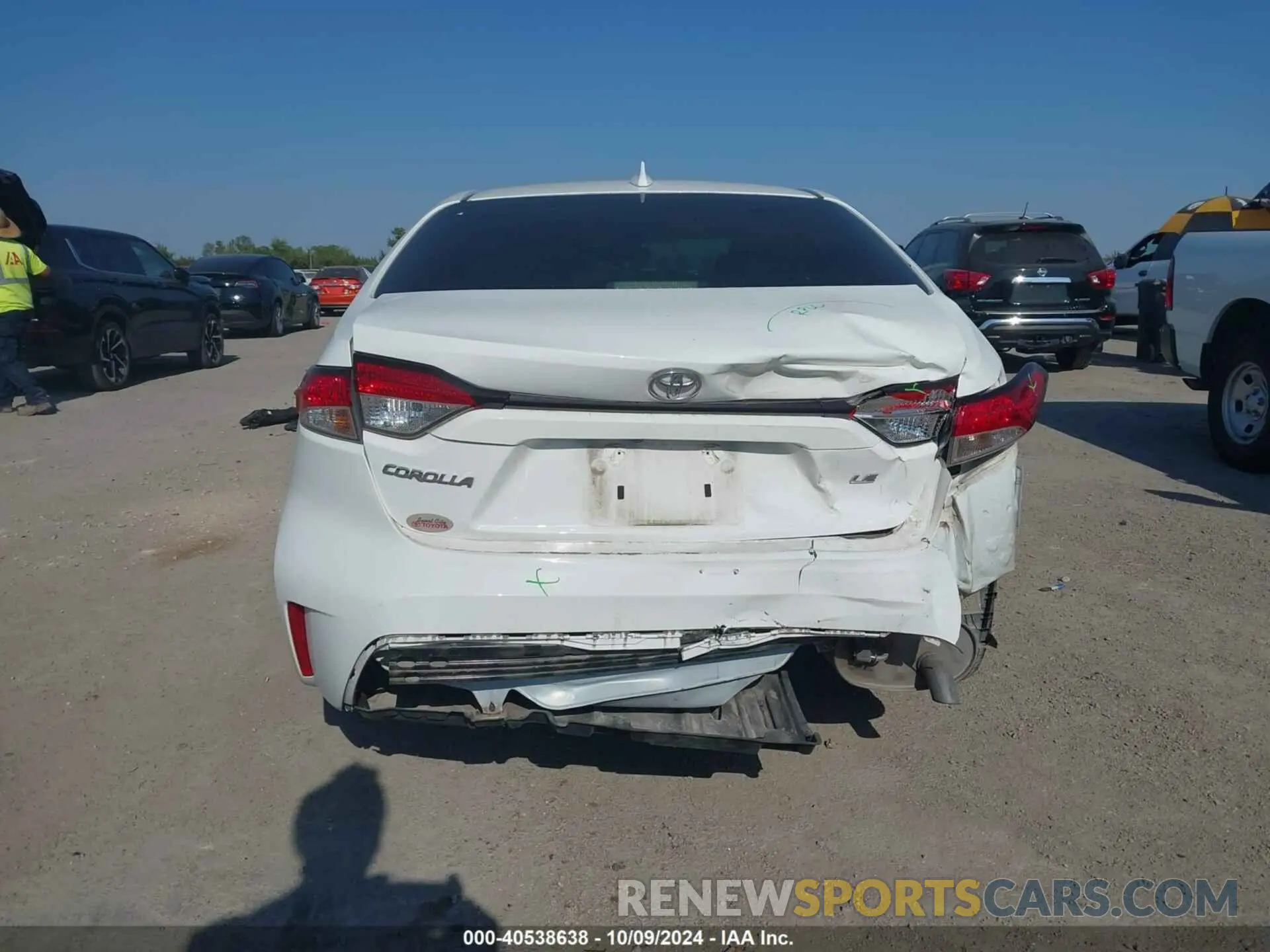 17 fotografías del automóvil dañado JTDEPMAE4N3006408 TOYOTA COROLLA 2022