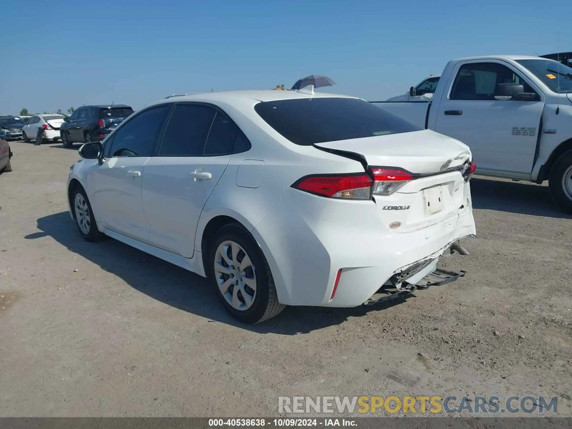 3 fotografías del automóvil dañado JTDEPMAE4N3006408 TOYOTA COROLLA 2022