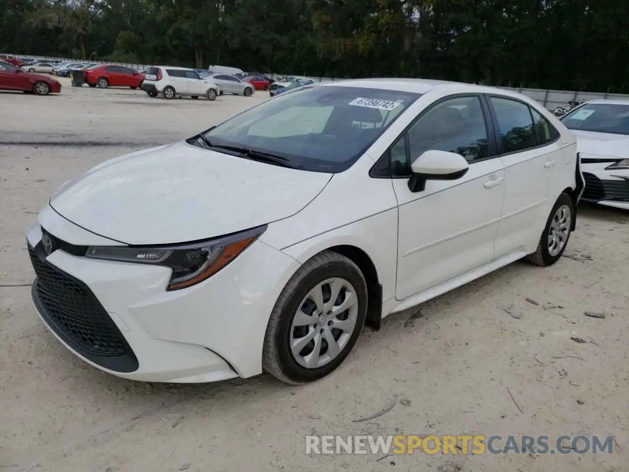 1 fotografías del automóvil dañado JTDEPMAE4N3018302 TOYOTA COROLLA 2022