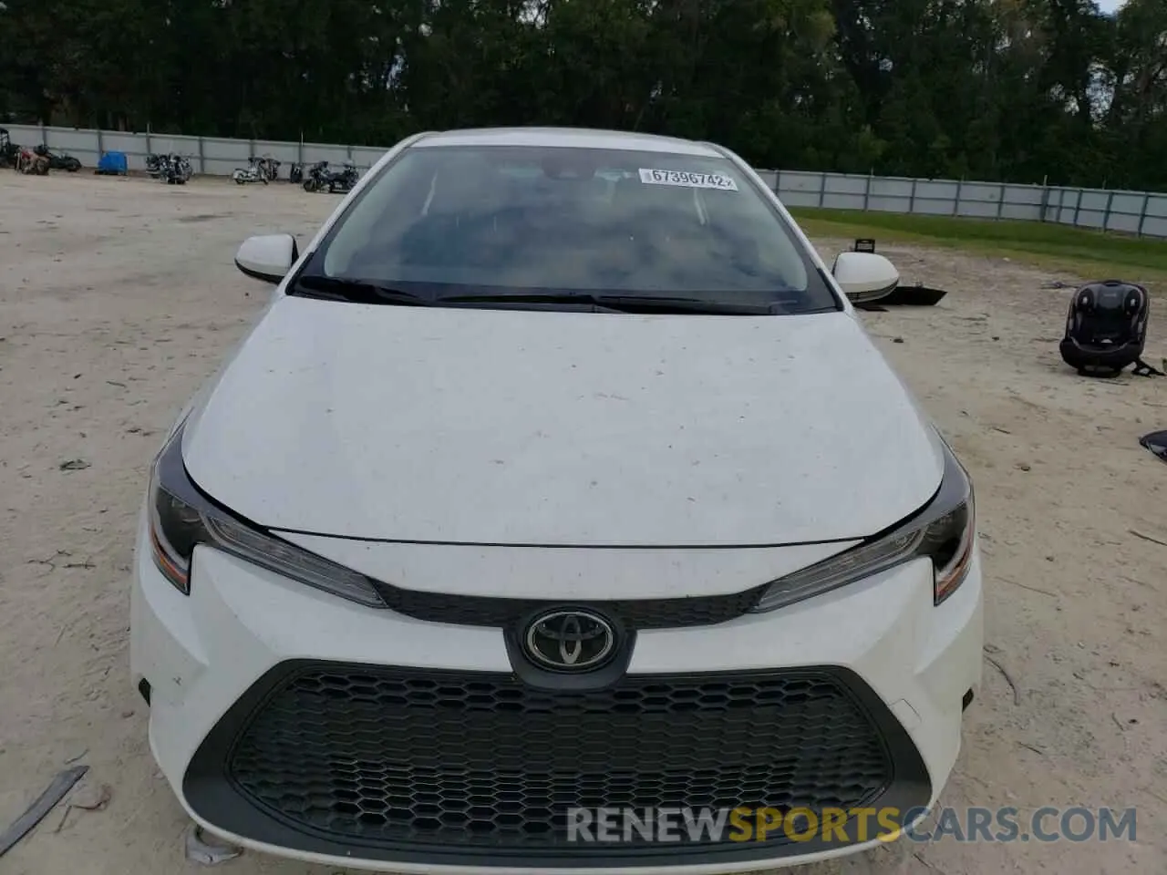 5 fotografías del automóvil dañado JTDEPMAE4N3018302 TOYOTA COROLLA 2022