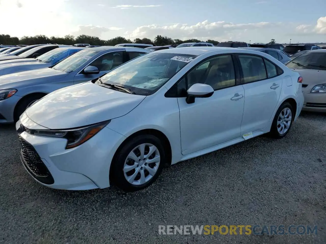 1 fotografías del automóvil dañado JTDEPMAE4N3022687 TOYOTA COROLLA 2022