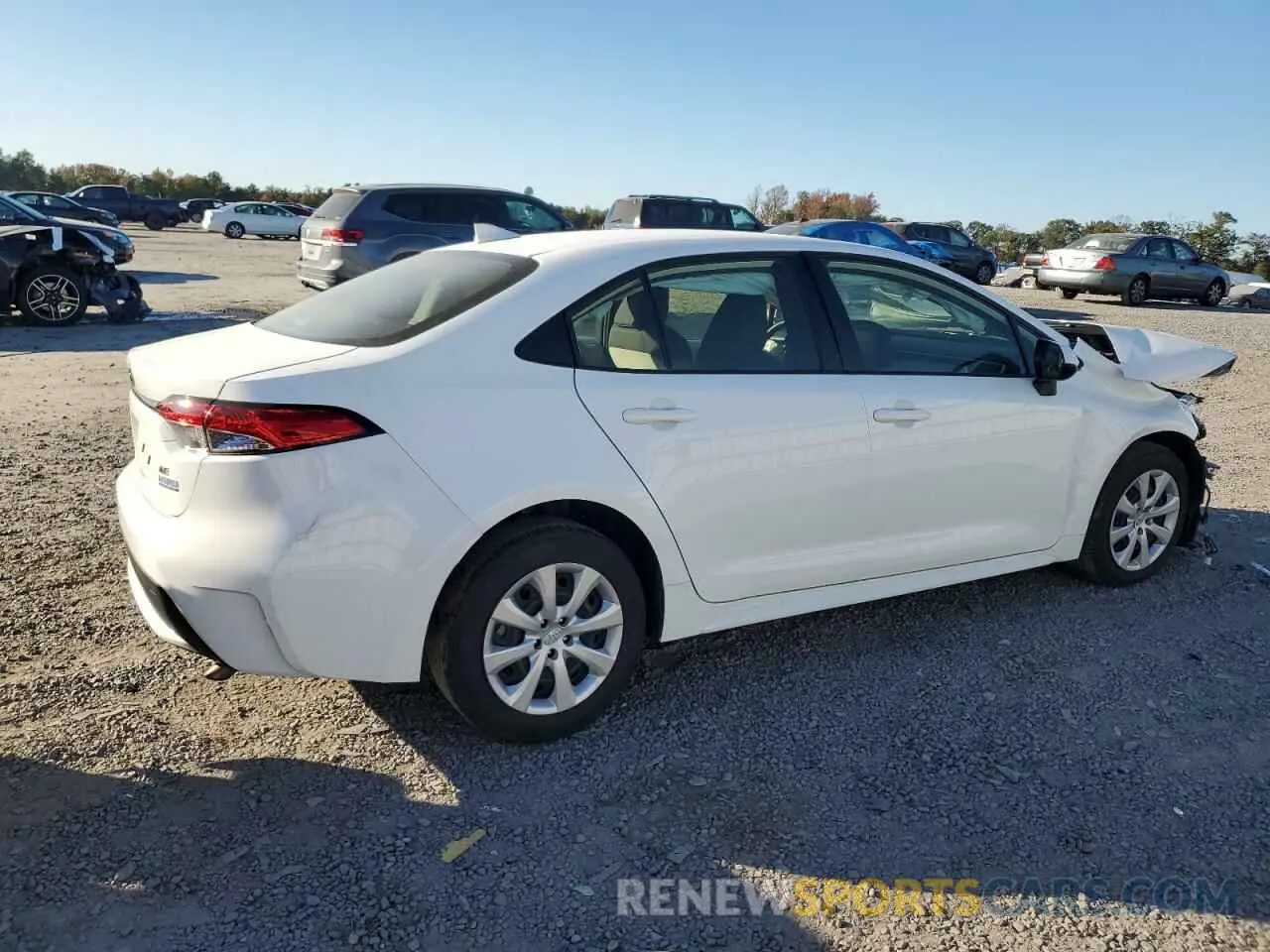 3 fotografías del automóvil dañado JTDEPMAE4N3023631 TOYOTA COROLLA 2022