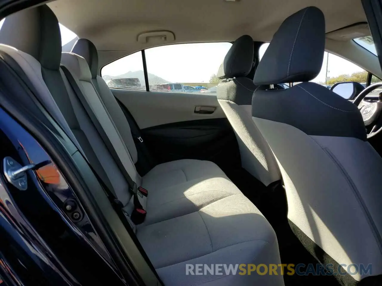 10 fotografías del automóvil dañado JTDEPMAE4NJ191703 TOYOTA COROLLA 2022