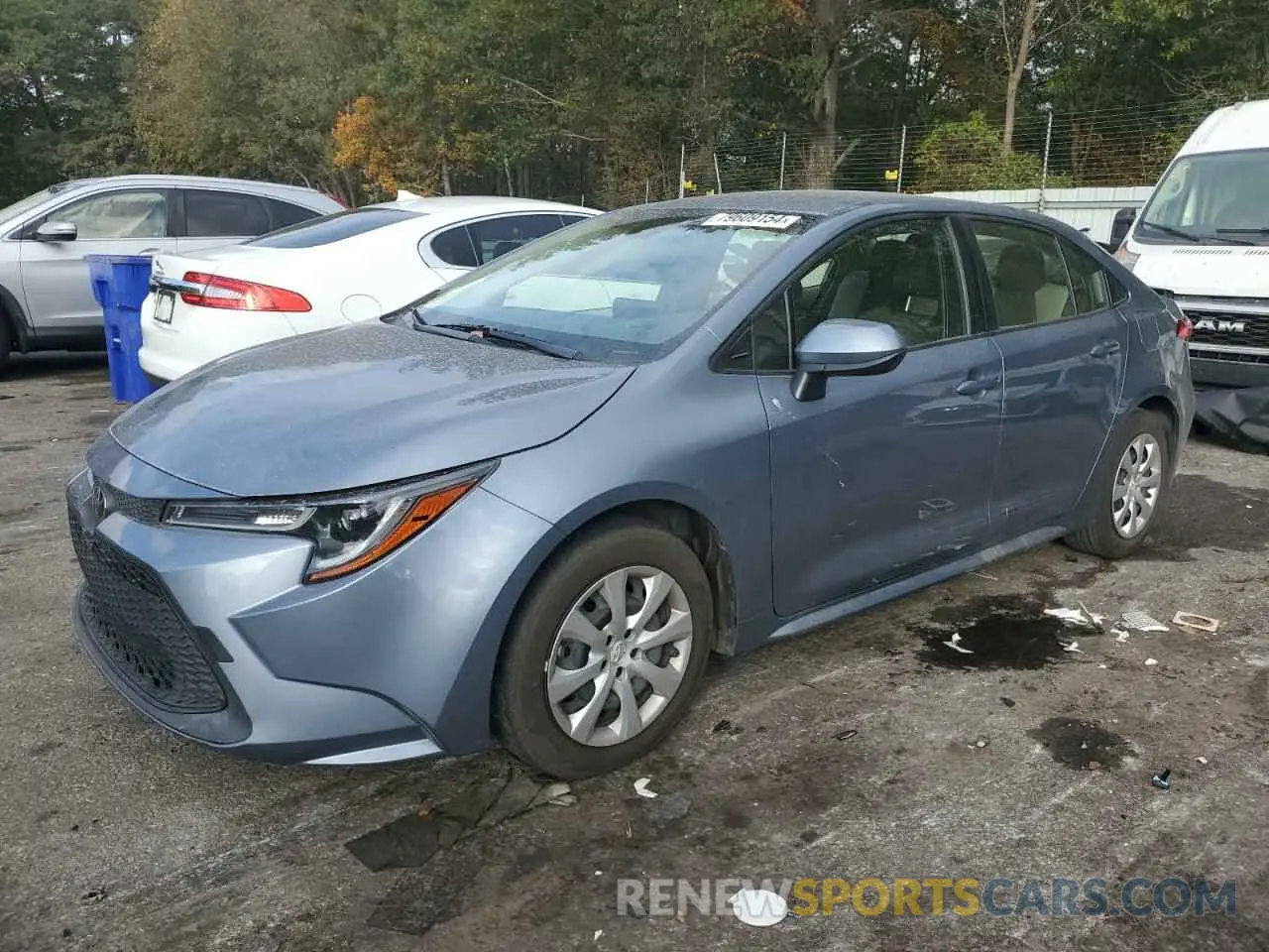 1 fotografías del automóvil dañado JTDEPMAE4NJ194861 TOYOTA COROLLA 2022