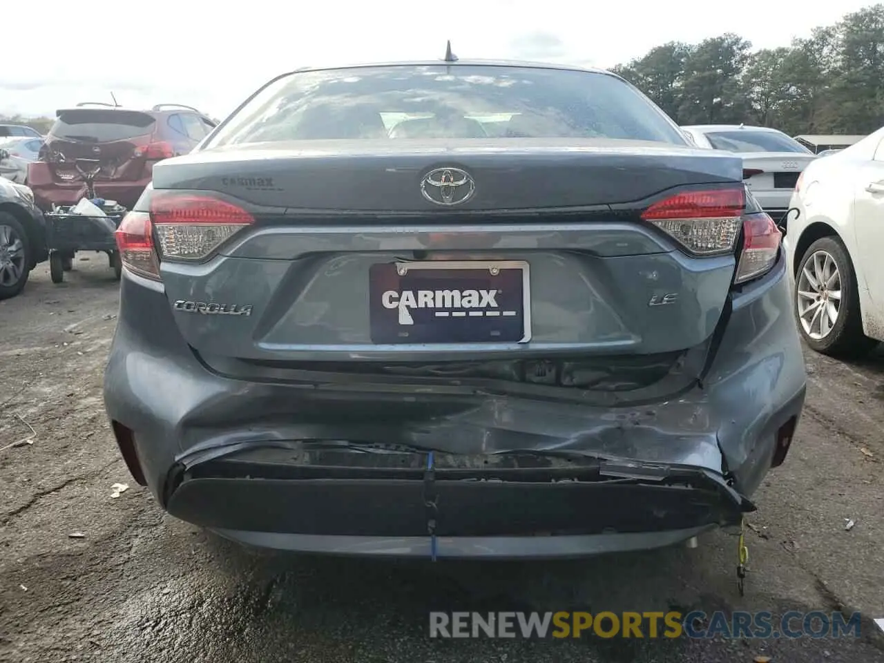 6 fotografías del automóvil dañado JTDEPMAE4NJ194861 TOYOTA COROLLA 2022