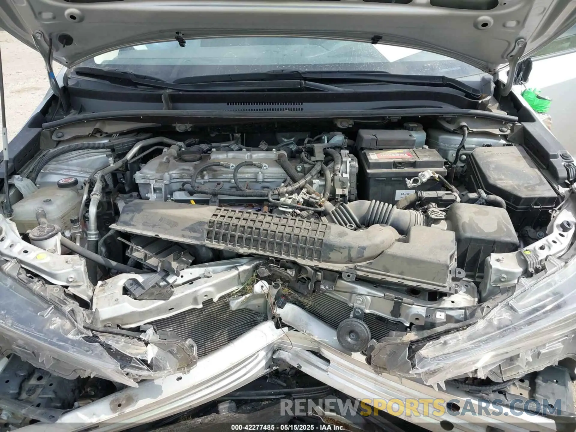 10 fotografías del automóvil dañado JTDEPMAE4NJ211710 TOYOTA COROLLA 2022