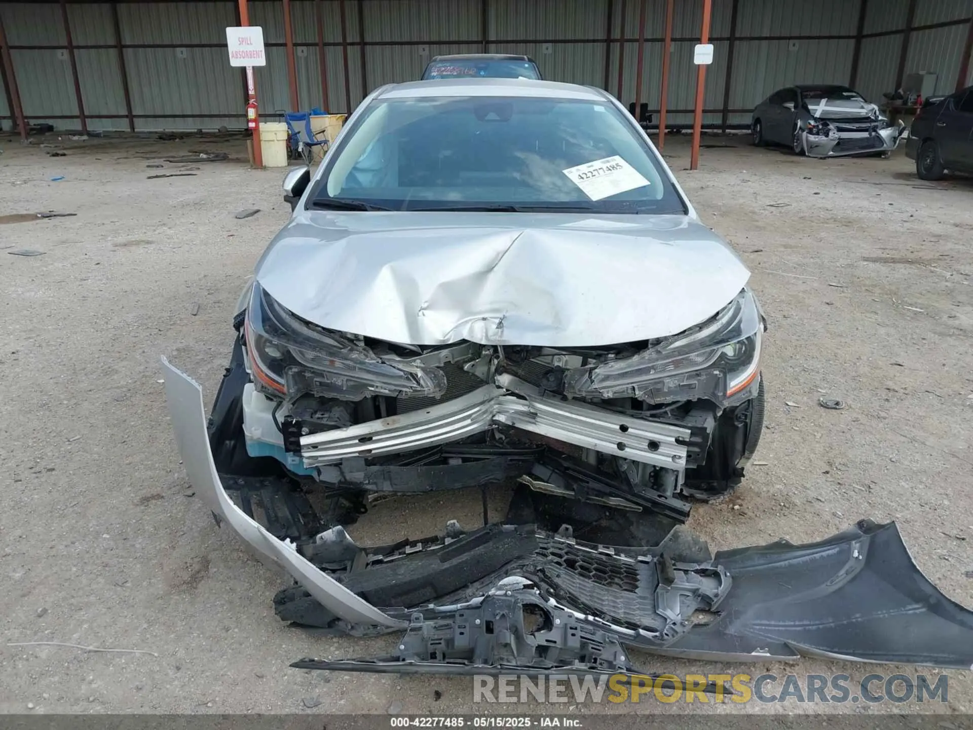 12 fotografías del automóvil dañado JTDEPMAE4NJ211710 TOYOTA COROLLA 2022