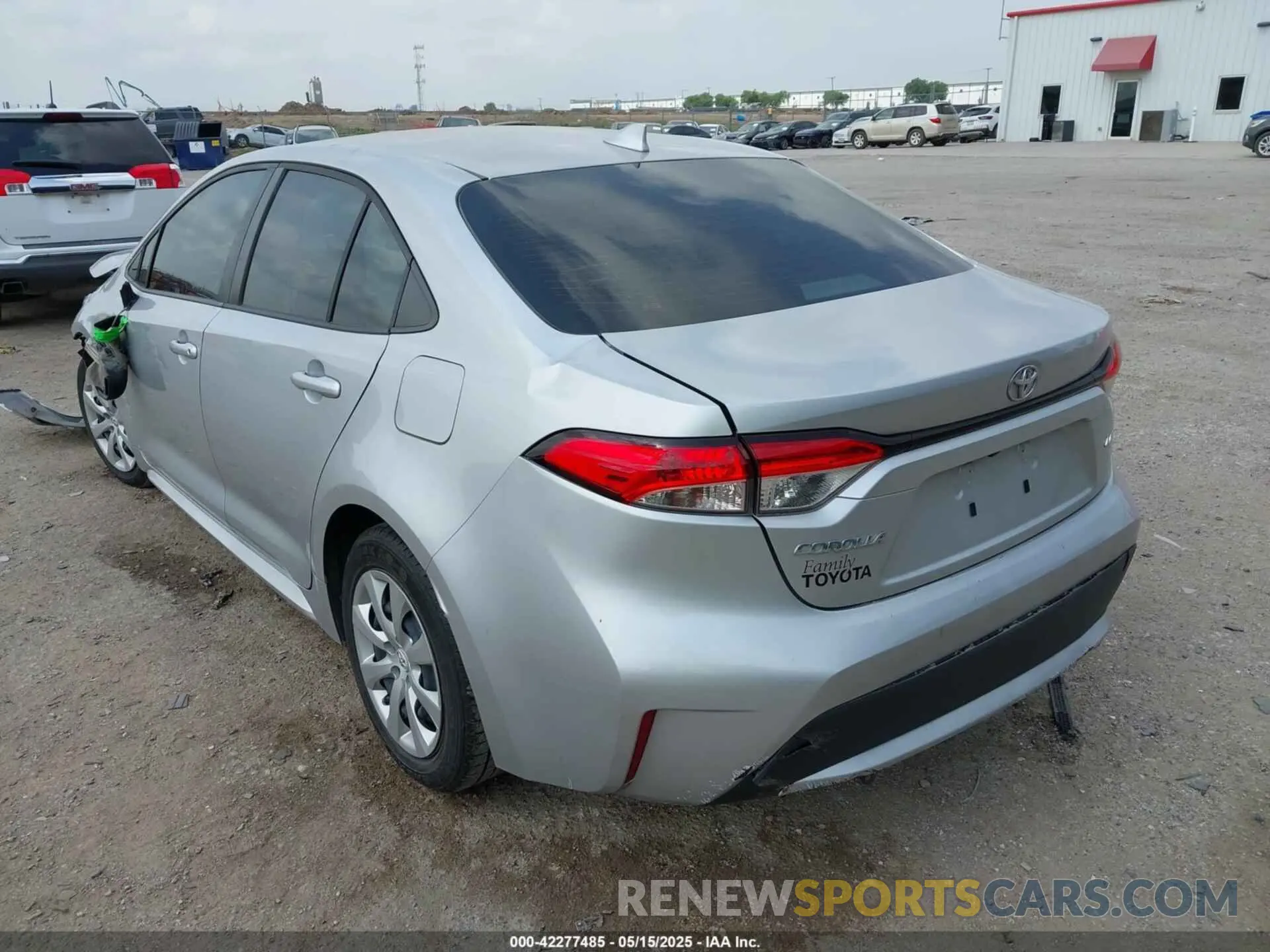 3 fotografías del automóvil dañado JTDEPMAE4NJ211710 TOYOTA COROLLA 2022