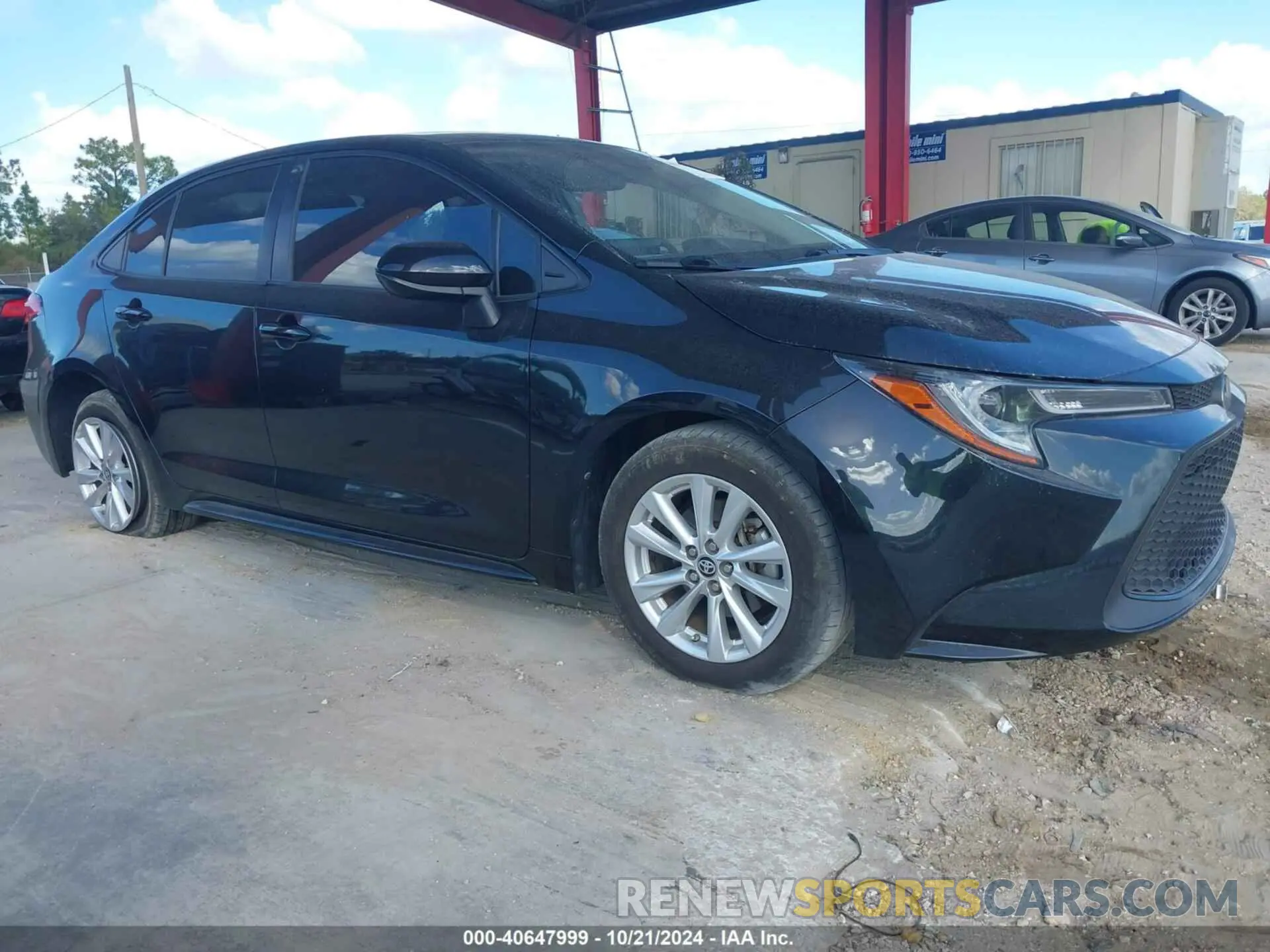13 fotografías del automóvil dañado JTDEPMAE4NJ213490 TOYOTA COROLLA 2022