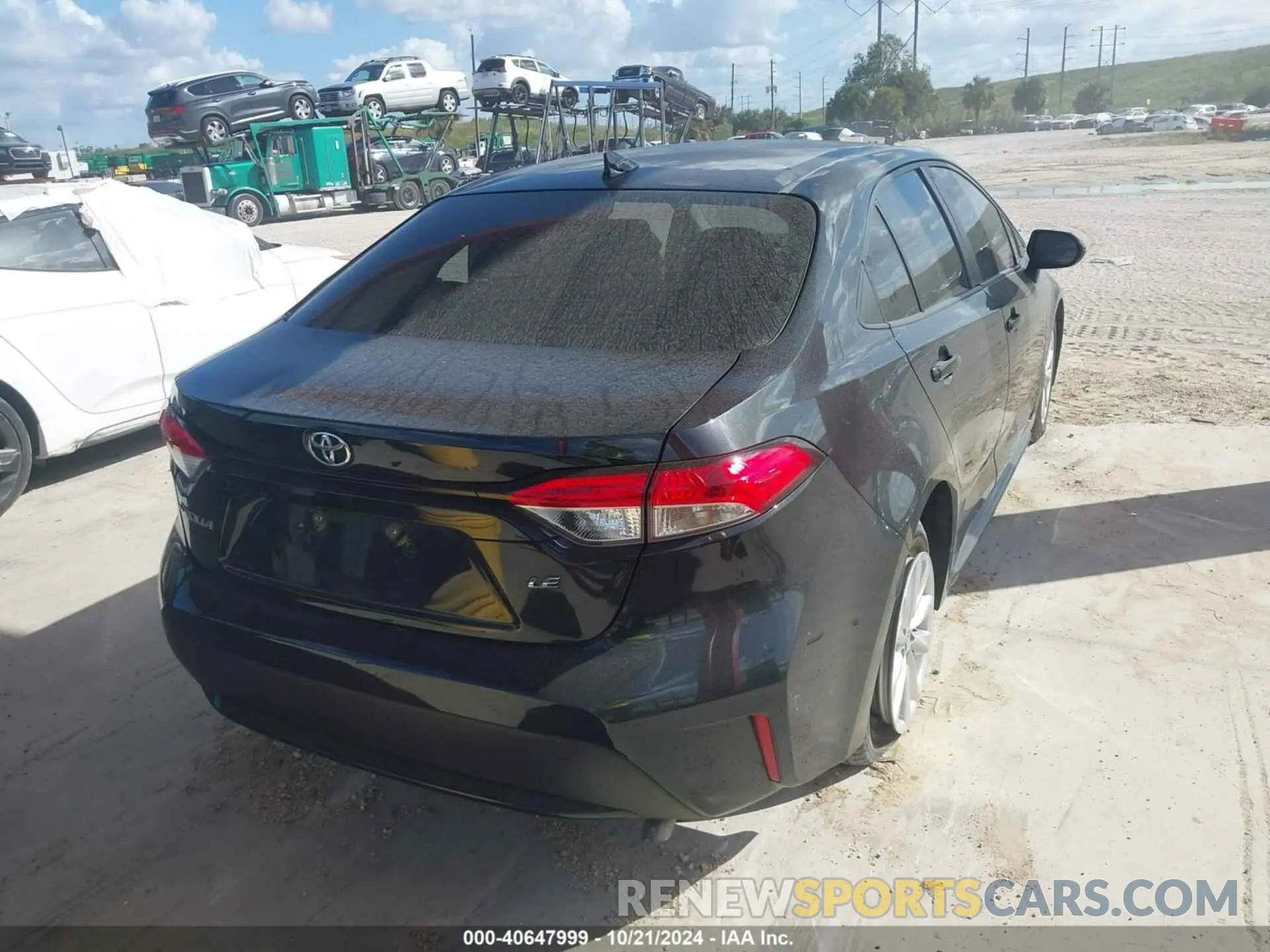 4 fotografías del automóvil dañado JTDEPMAE4NJ213490 TOYOTA COROLLA 2022