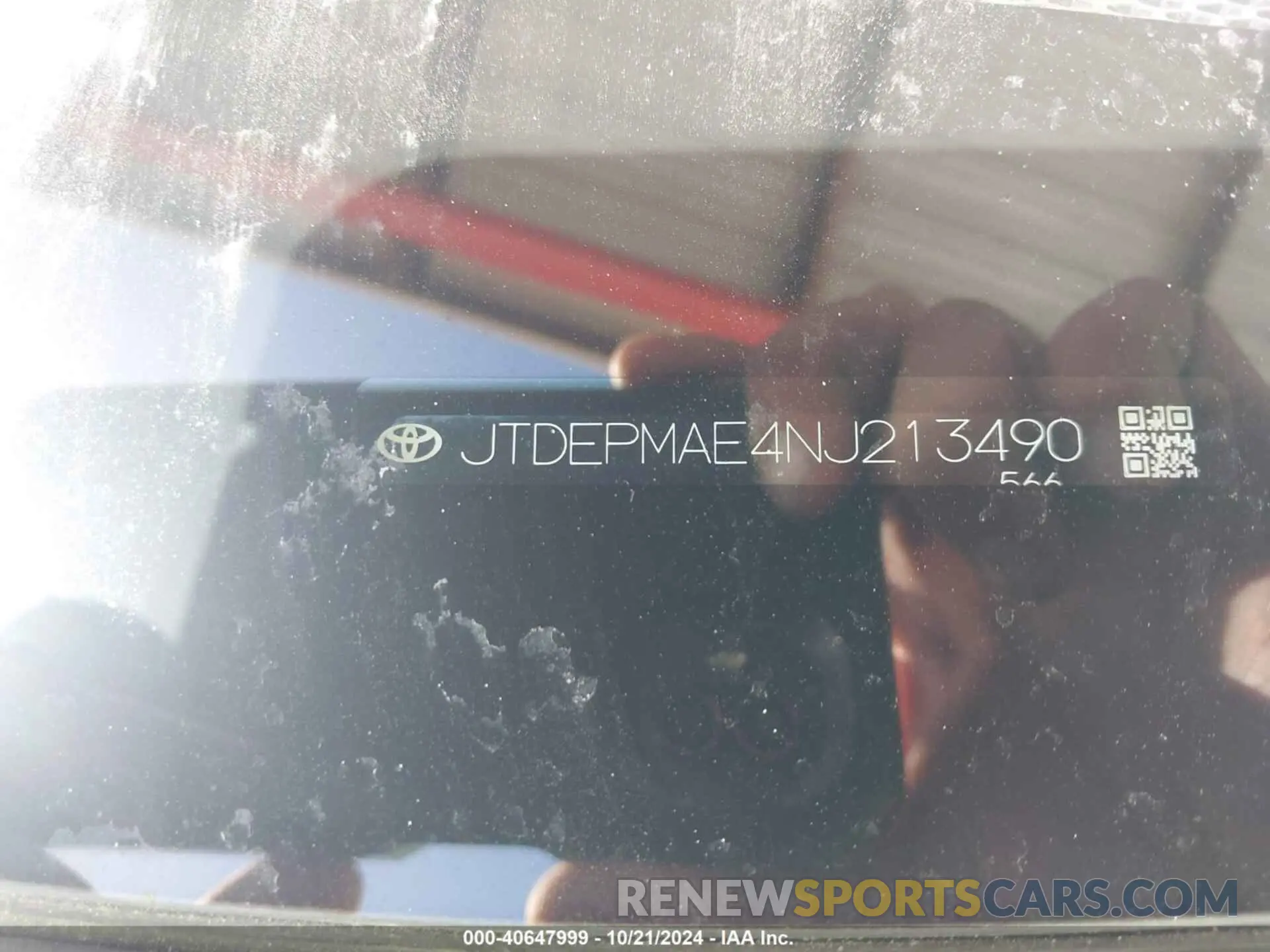 9 fotografías del automóvil dañado JTDEPMAE4NJ213490 TOYOTA COROLLA 2022