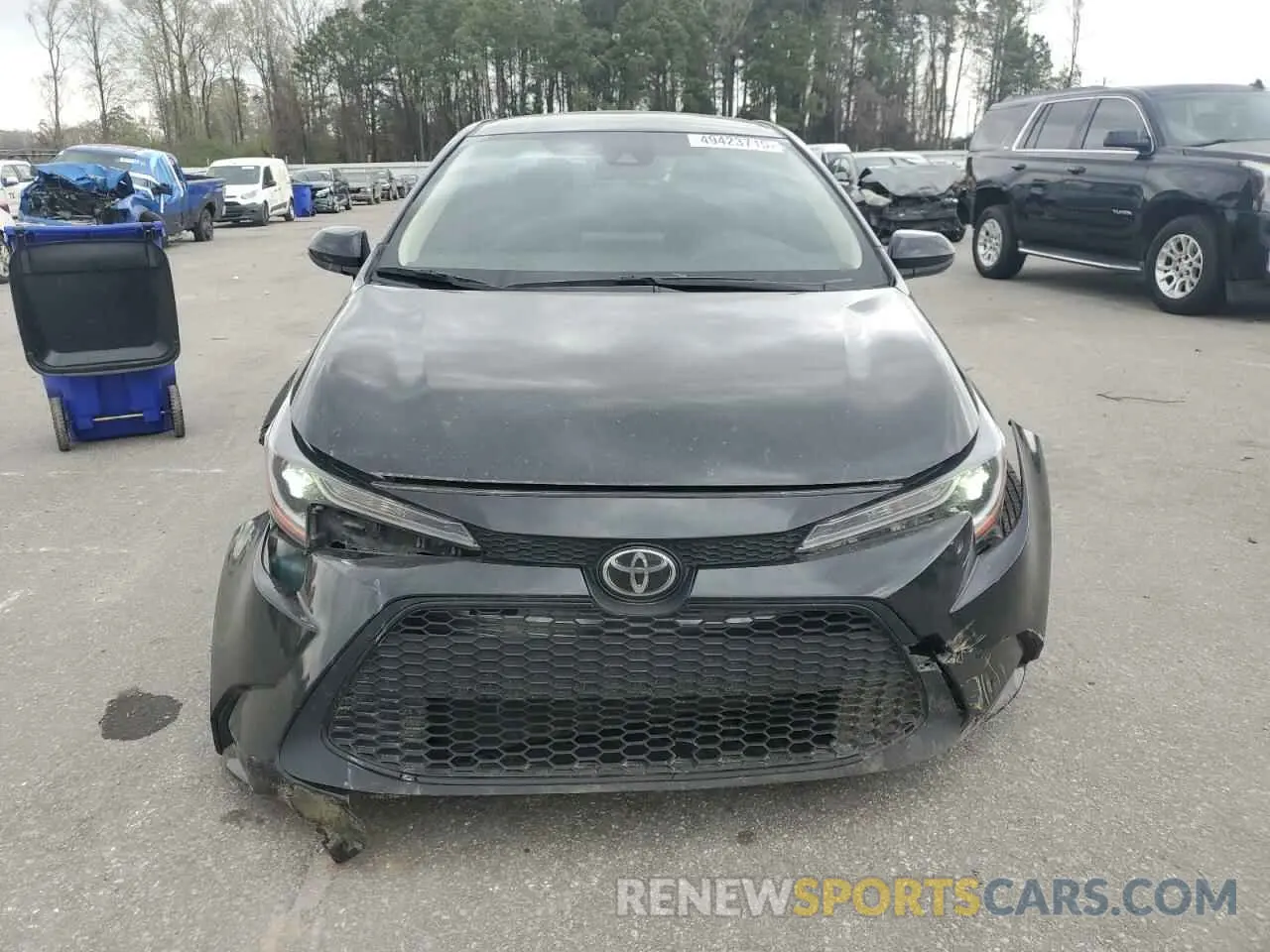 5 fotografías del automóvil dañado JTDEPMAE4NJ218964 TOYOTA COROLLA 2022