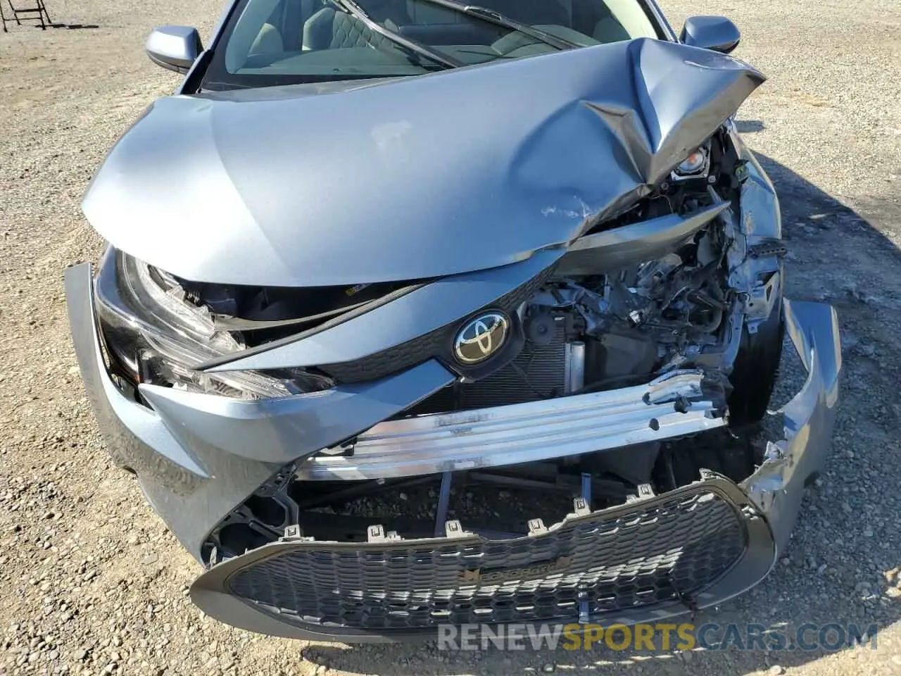 11 fotografías del automóvil dañado JTDEPMAE4NJ221069 TOYOTA COROLLA 2022