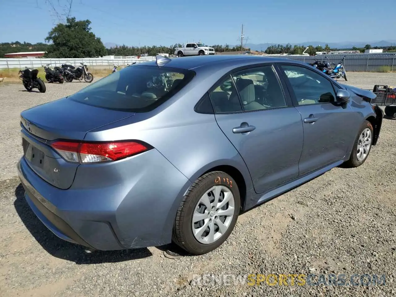 3 fotografías del automóvil dañado JTDEPMAE4NJ221069 TOYOTA COROLLA 2022