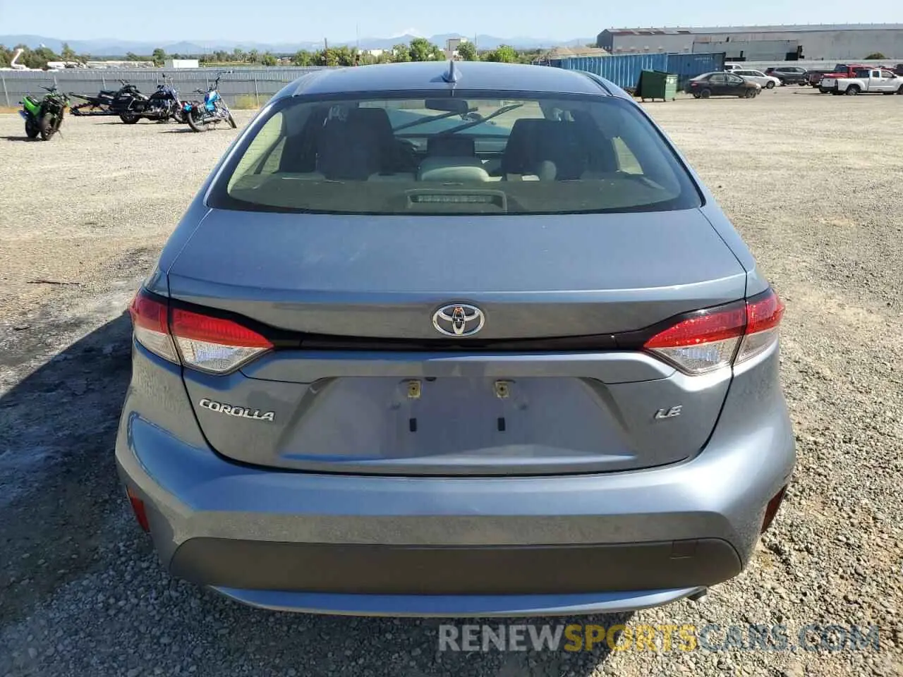 6 fotografías del automóvil dañado JTDEPMAE4NJ221069 TOYOTA COROLLA 2022
