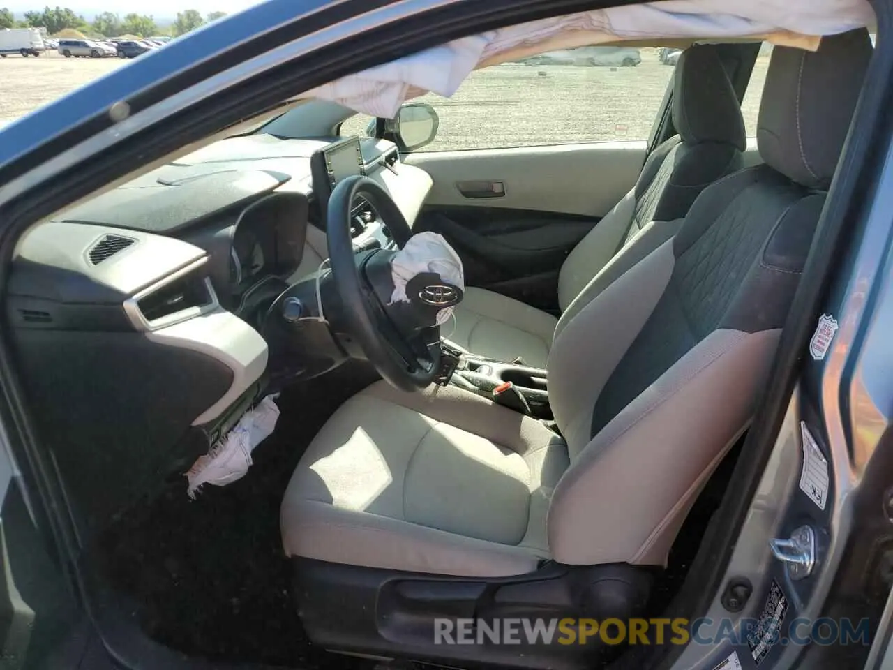 7 fotografías del automóvil dañado JTDEPMAE4NJ221069 TOYOTA COROLLA 2022