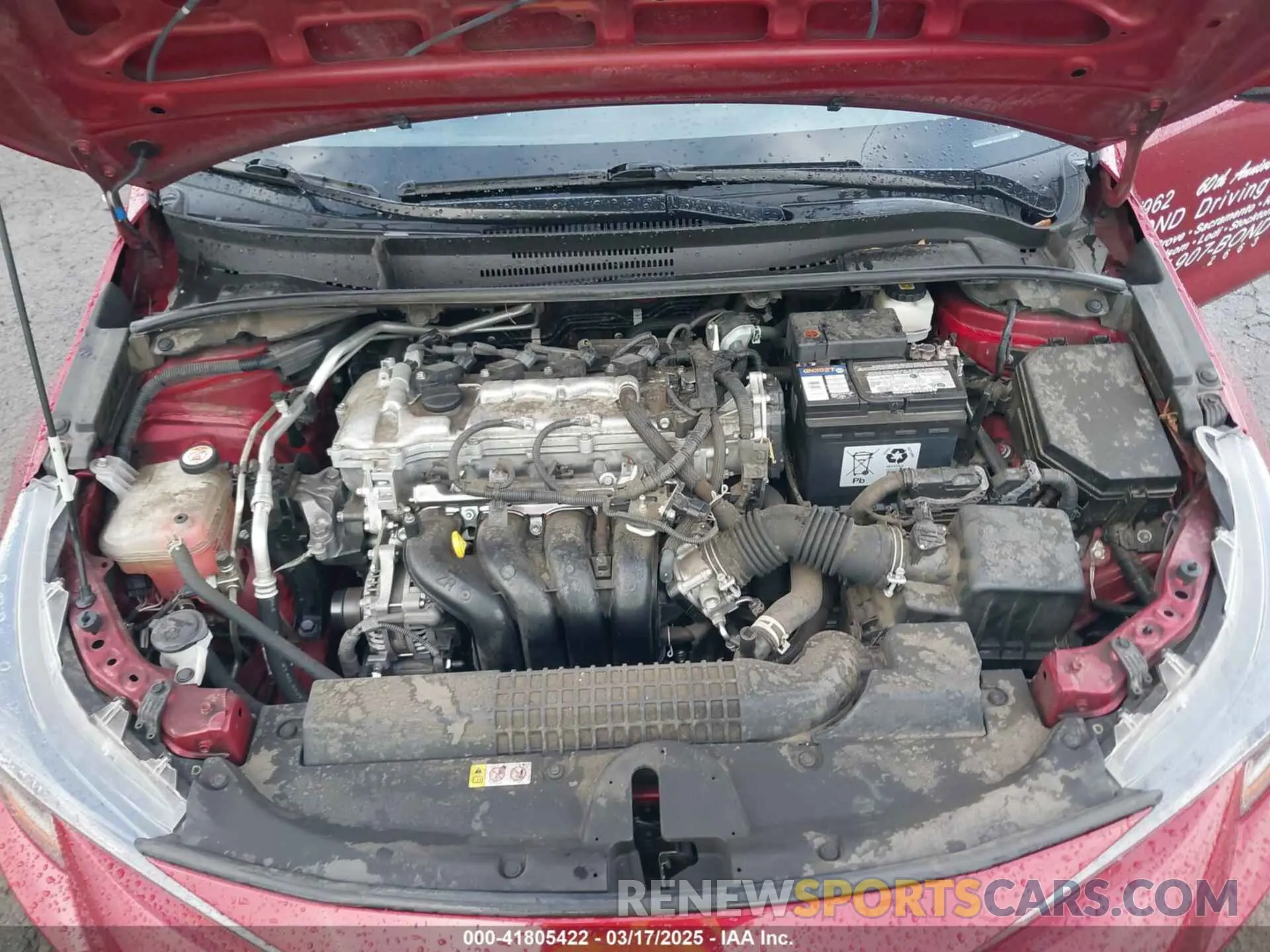 10 fotografías del automóvil dañado JTDEPMAE4NJ229611 TOYOTA COROLLA 2022
