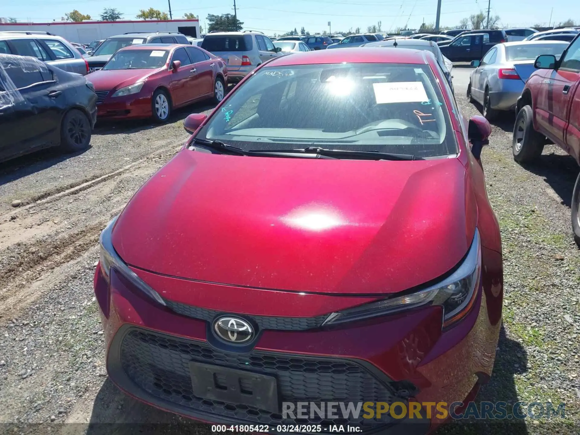 13 fotografías del automóvil dañado JTDEPMAE4NJ229611 TOYOTA COROLLA 2022