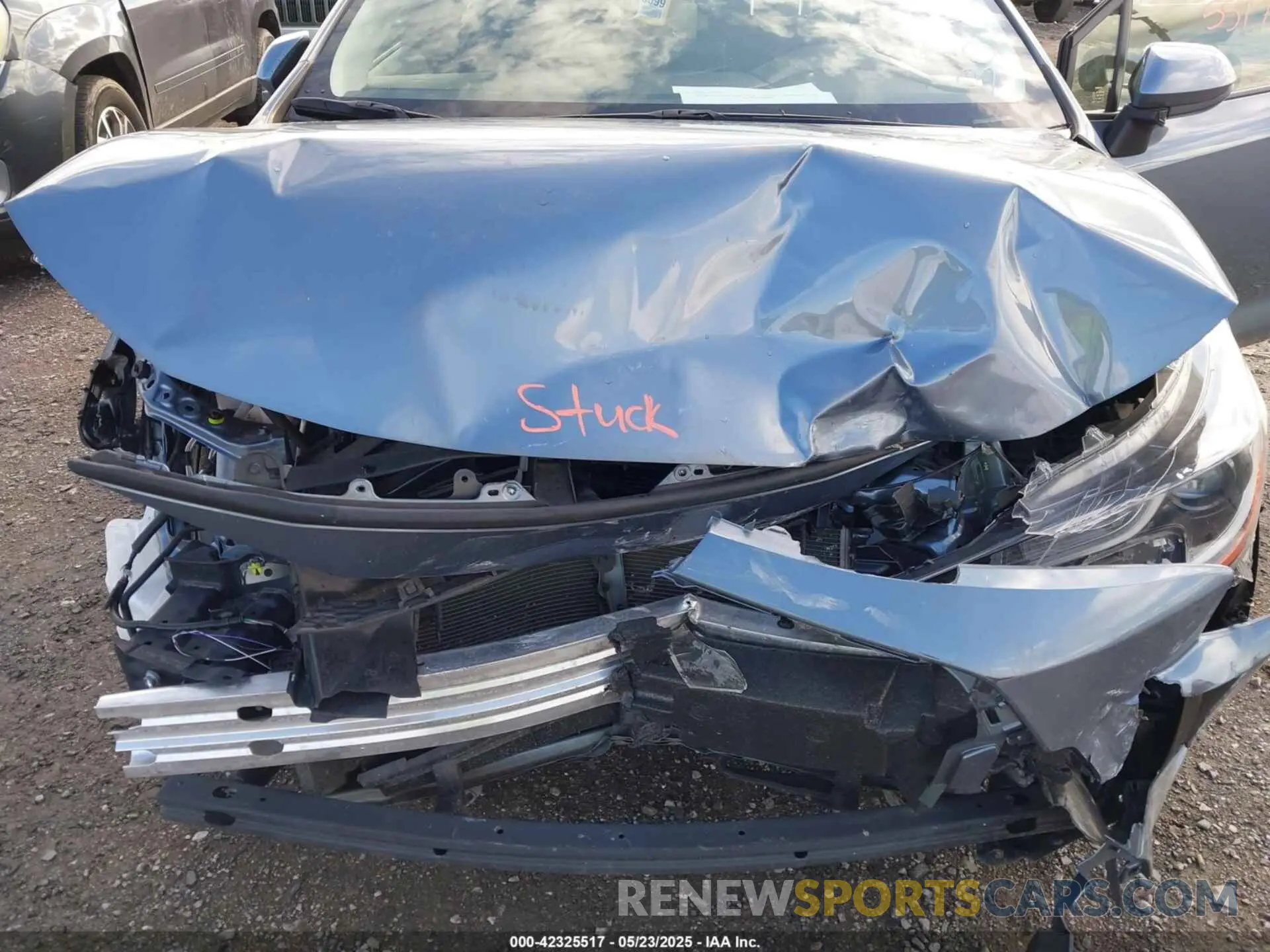 10 fotografías del automóvil dañado JTDEPMAE4NJ230564 TOYOTA COROLLA 2022