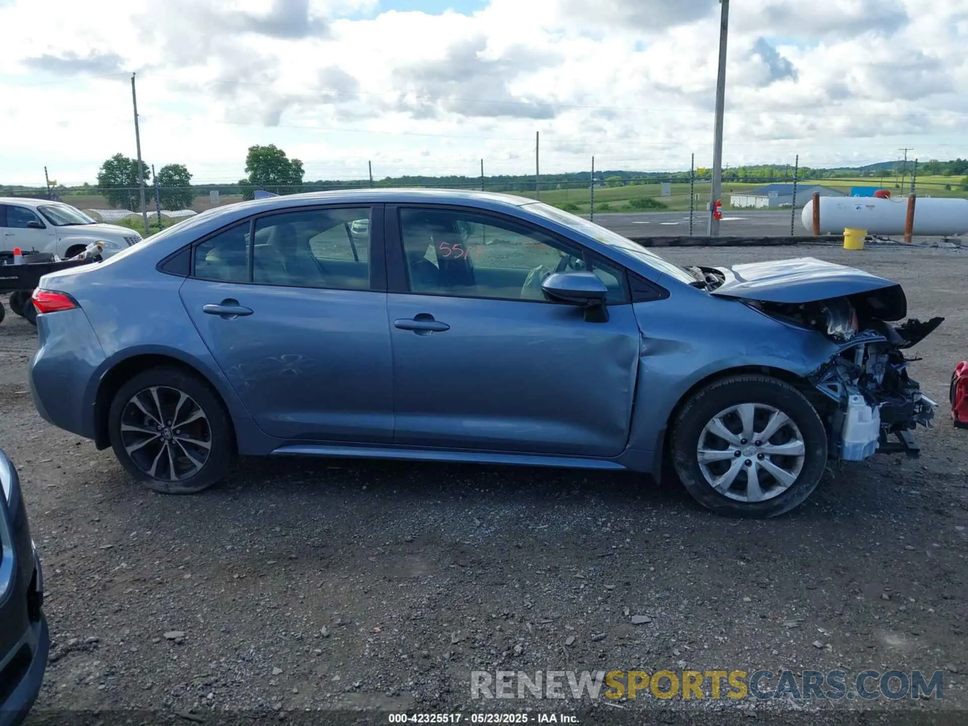 13 fotografías del automóvil dañado JTDEPMAE4NJ230564 TOYOTA COROLLA 2022