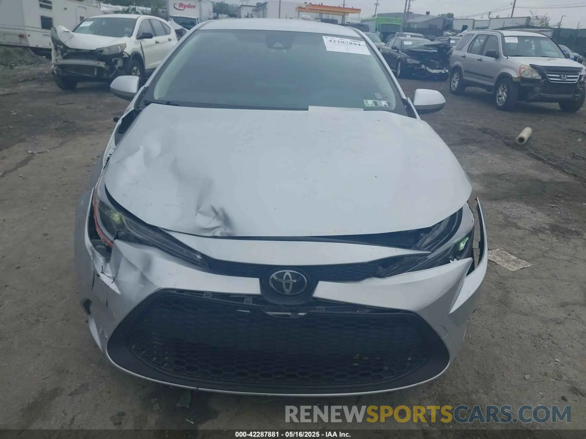 12 fotografías del automóvil dañado JTDEPMAE5N3014324 TOYOTA COROLLA 2022