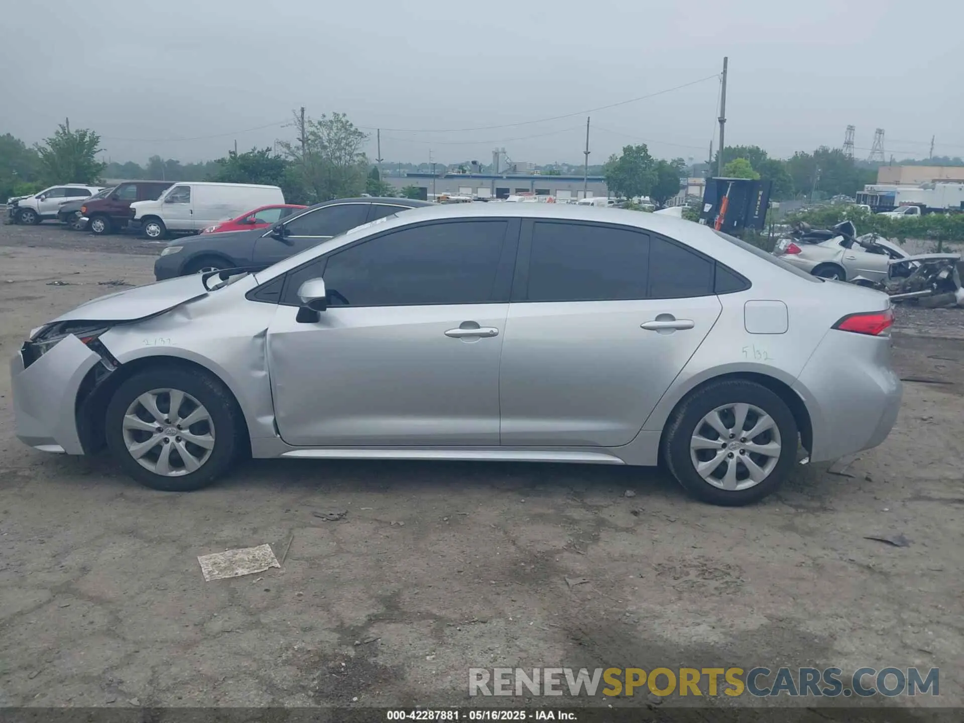 14 fotografías del automóvil dañado JTDEPMAE5N3014324 TOYOTA COROLLA 2022