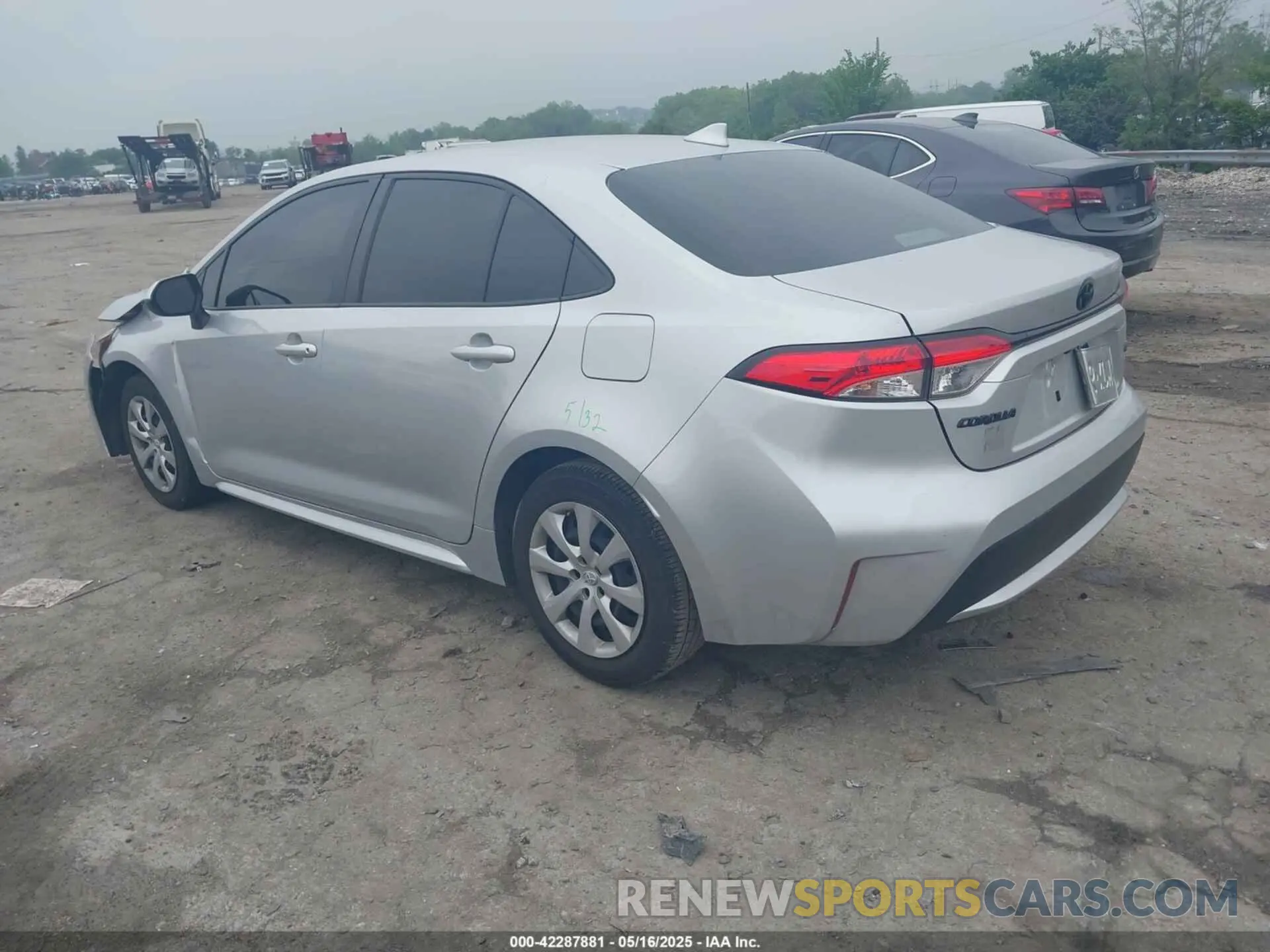 3 fotografías del automóvil dañado JTDEPMAE5N3014324 TOYOTA COROLLA 2022