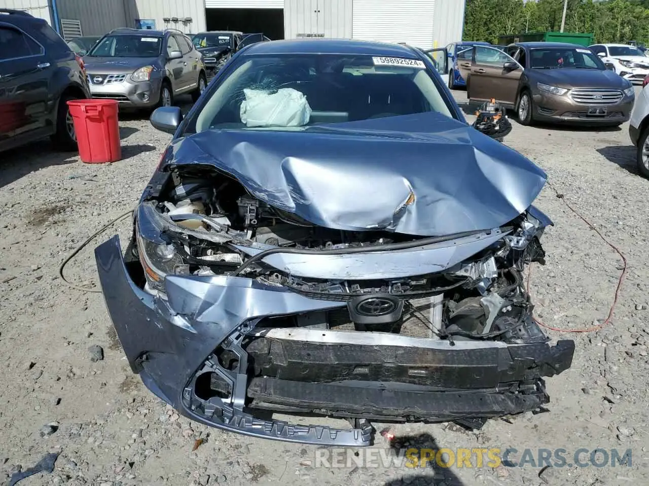 5 fotografías del automóvil dañado JTDEPMAE5N3015053 TOYOTA COROLLA 2022