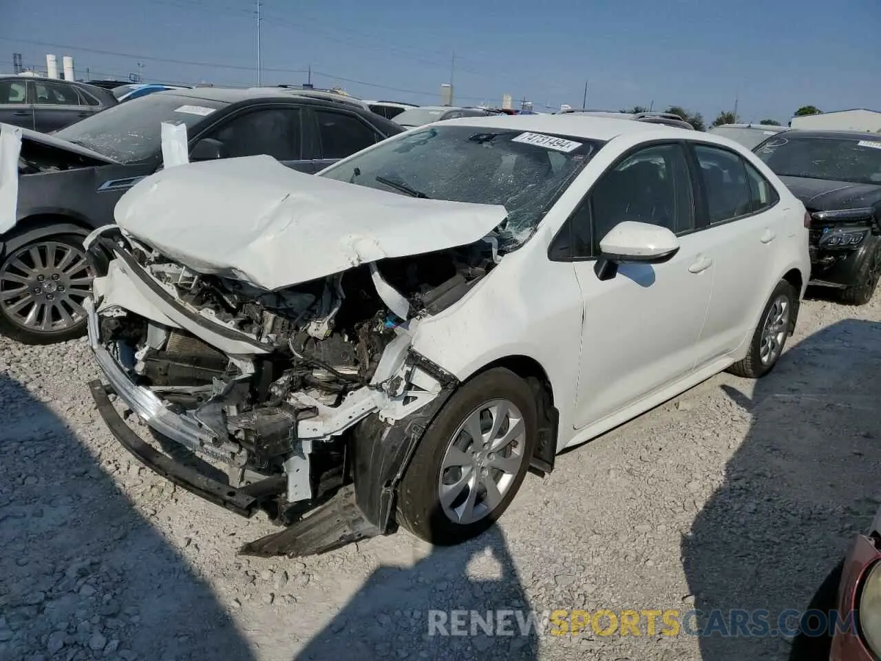 1 fotografías del automóvil dañado JTDEPMAE5N3017742 TOYOTA COROLLA 2022