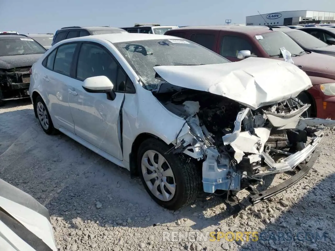 4 fotografías del automóvil dañado JTDEPMAE5N3017742 TOYOTA COROLLA 2022