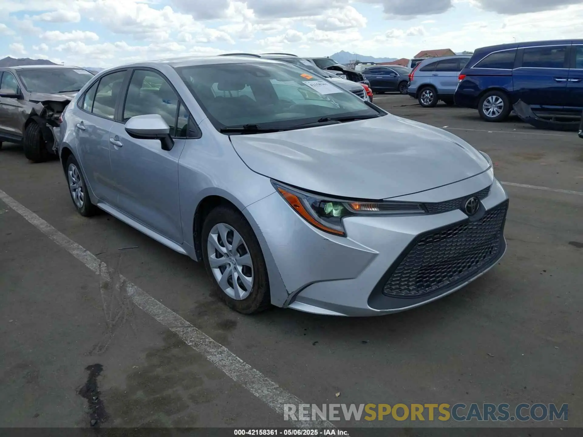 1 fotografías del automóvil dañado JTDEPMAE5N3018731 TOYOTA COROLLA 2022