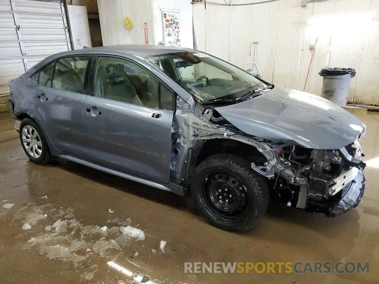 4 fotografías del automóvil dañado JTDEPMAE5N3021208 TOYOTA COROLLA 2022
