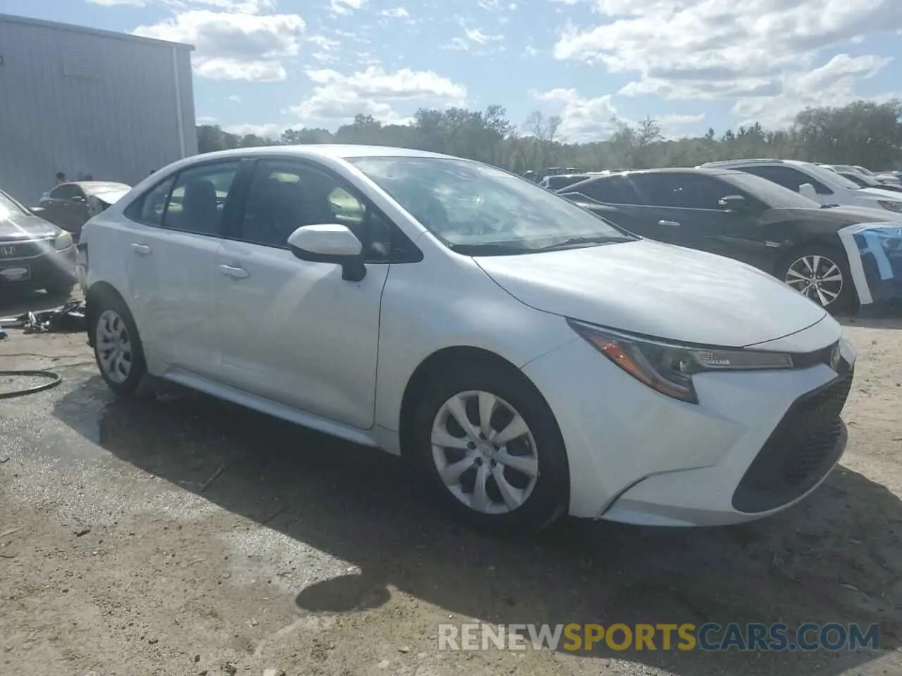 4 fotografías del automóvil dañado JTDEPMAE5N3025677 TOYOTA COROLLA 2022